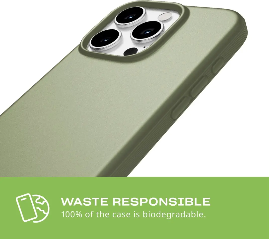 Tech21 Evo Lite iPhone 15 Pro Hoesje T21-10451 - Khaki Green
