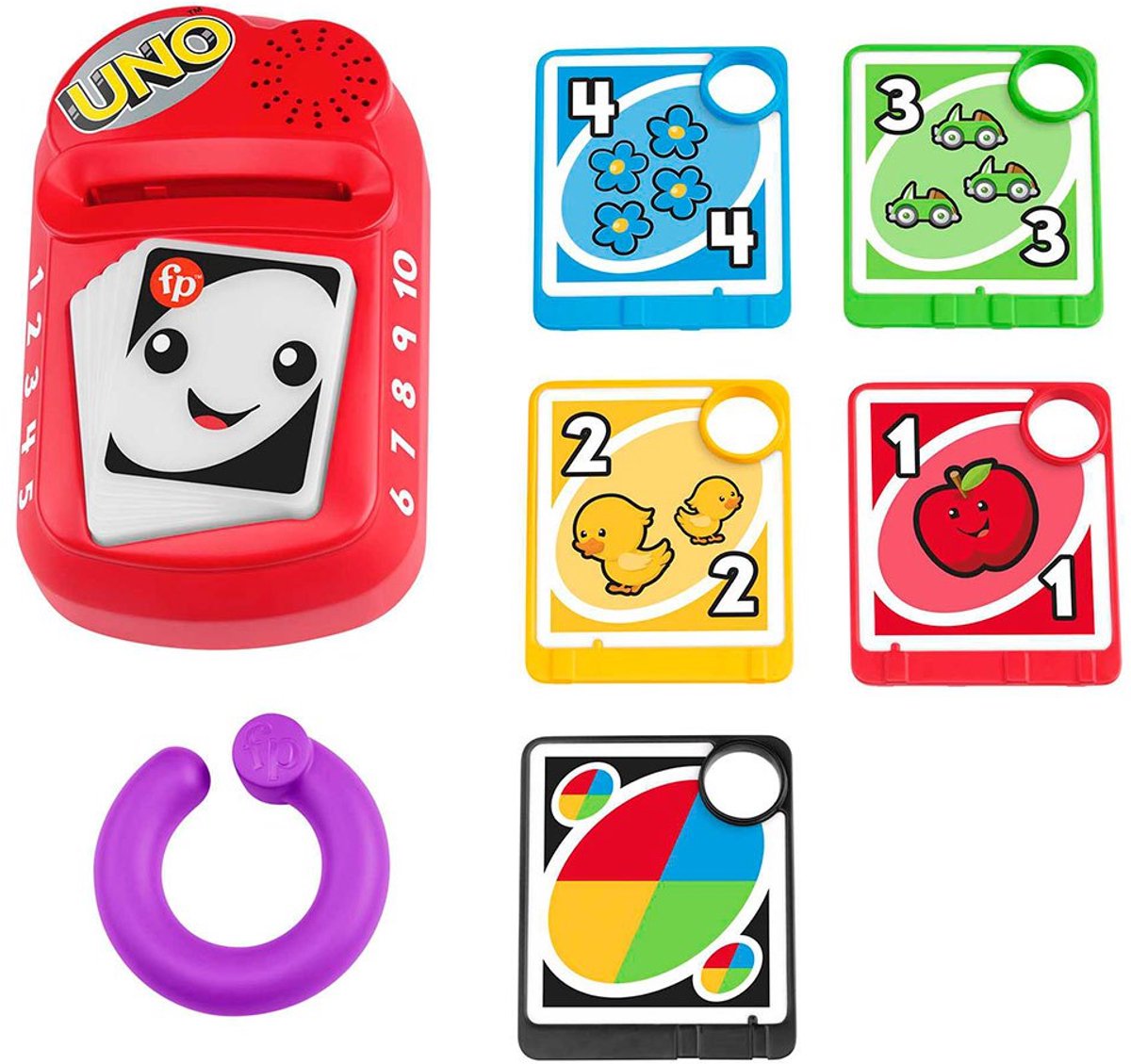 Fisher Price Tellen En Kleuren Uno Veelkleurig 6 Months