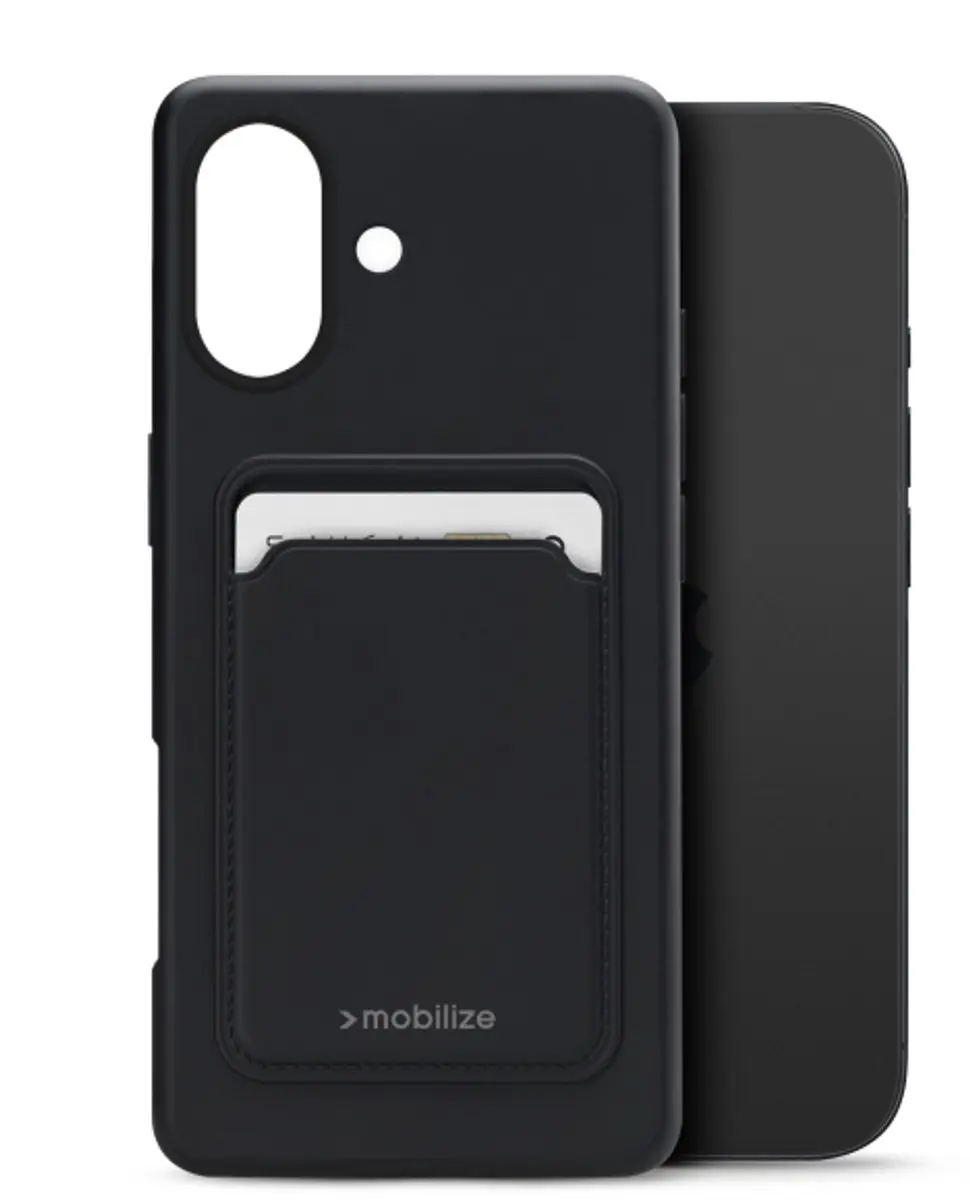 Mobilize Rubber Gelly Card Case iPhone 17