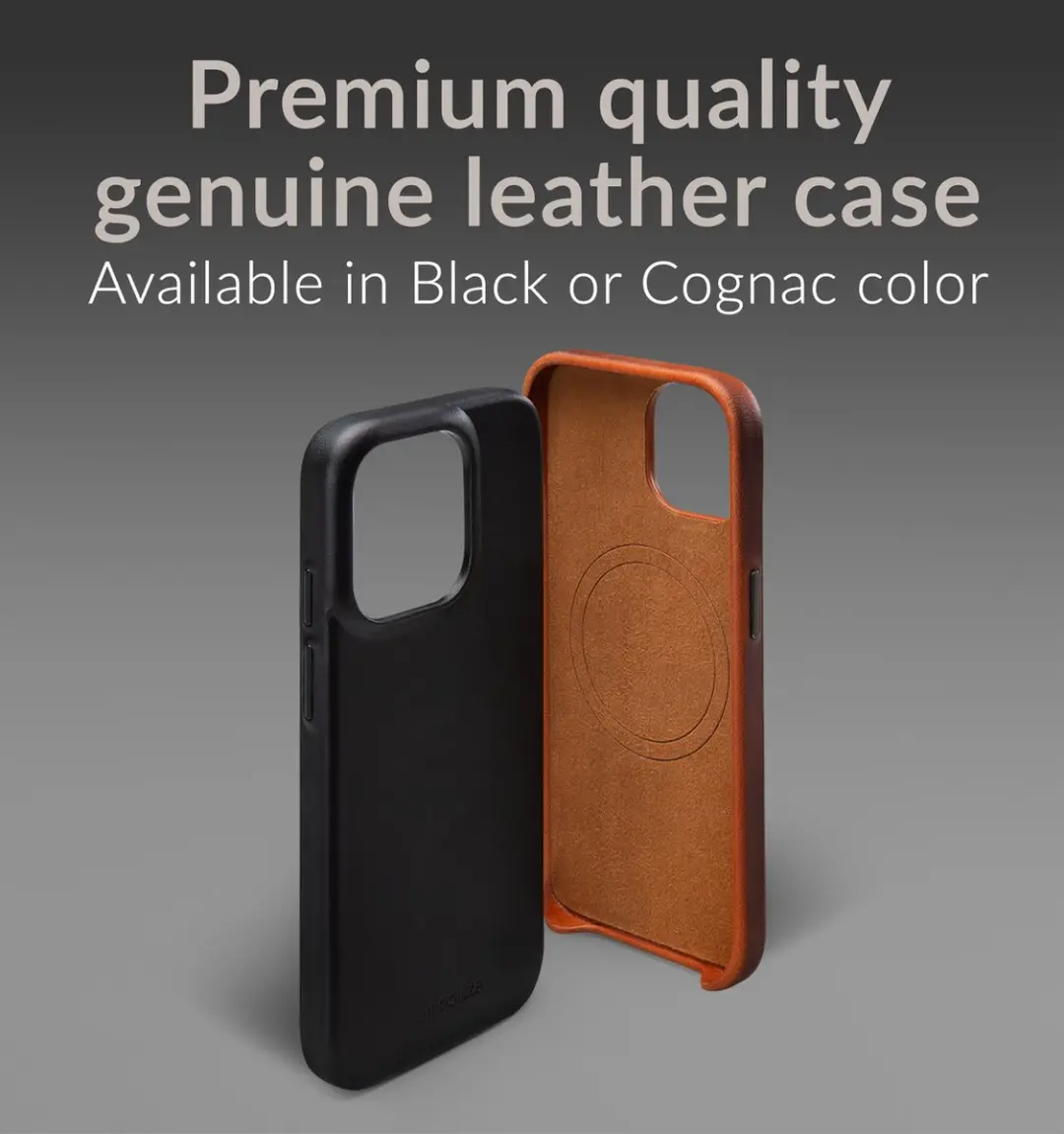 Mobilize iPhone 15 Plus Hoesje MagSafe - Cognac Leer