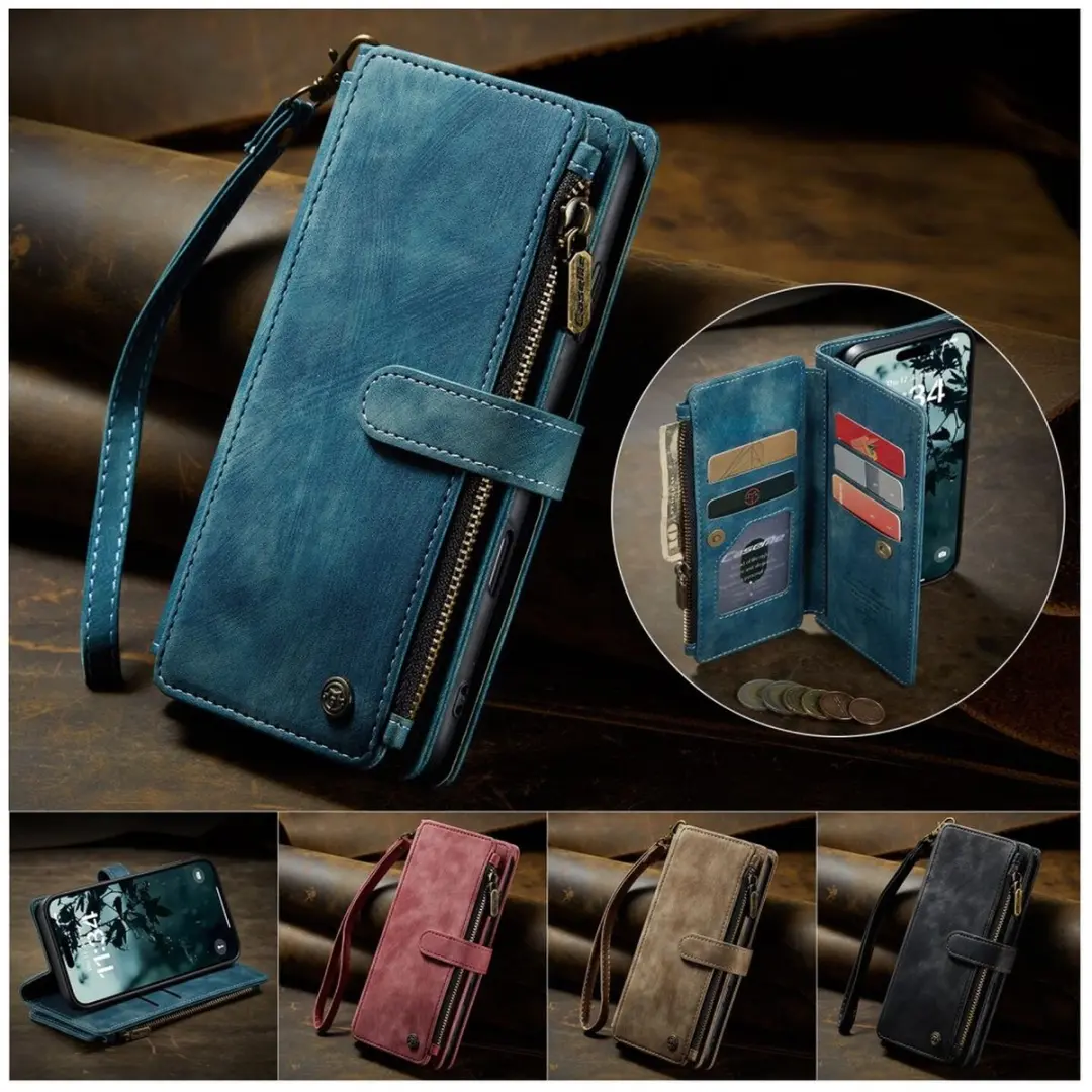 CaseMe C30 Hoesje iPhone 17 - Blauw