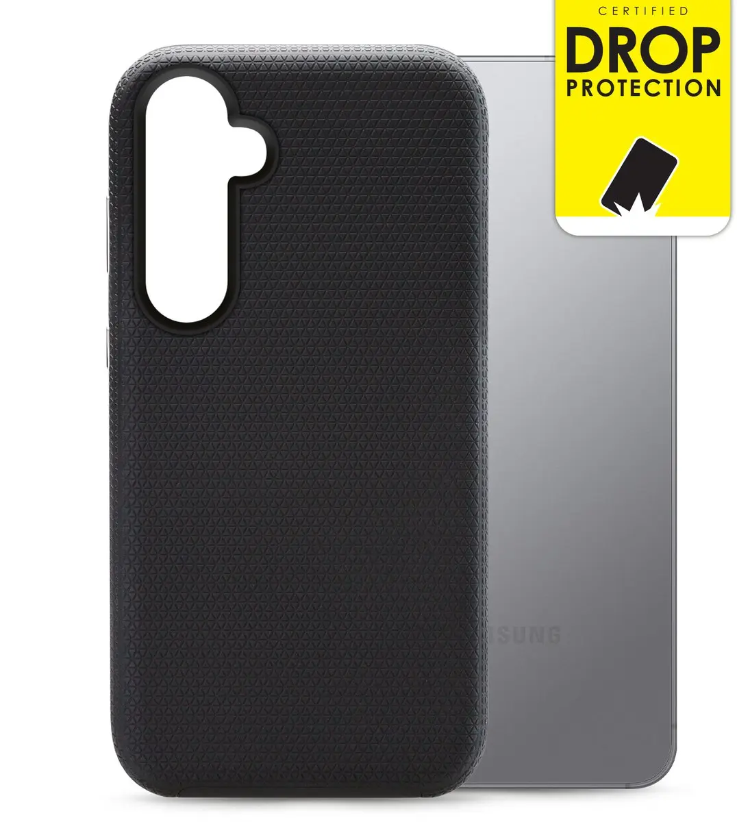 My Style Tough Backcover MSTCS1095 Samsung Galaxy S25 - Zwart