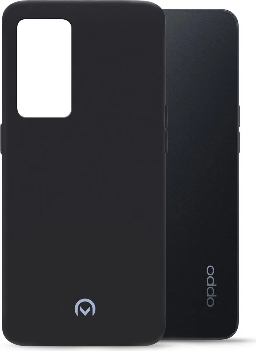 Mobilize Reno 7 Lite TPU Hoesje - Zwart MOB-RGCMB-RENO7LITE5G