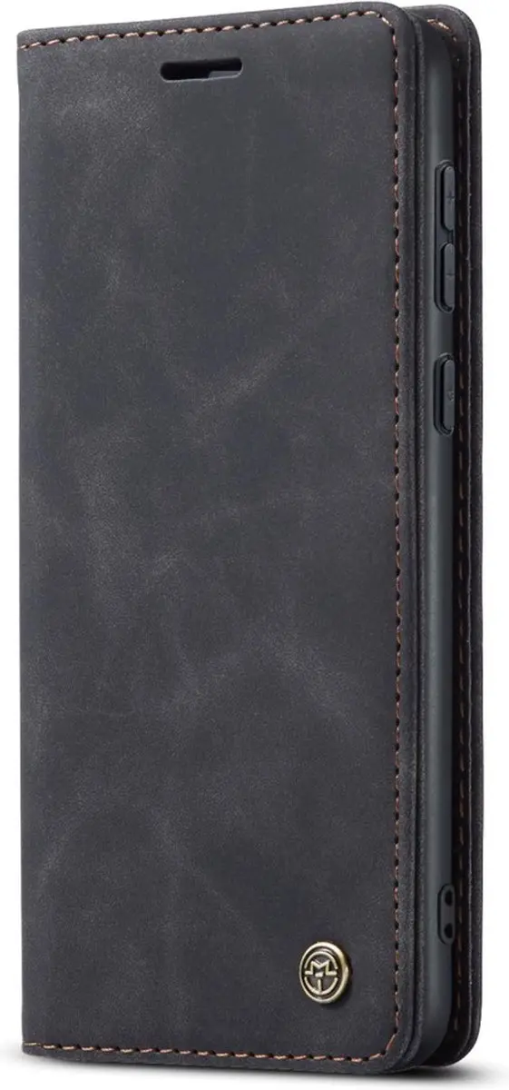 Caseme 013 Book Case Hoesje Samsung Galaxy A55 - Zwart