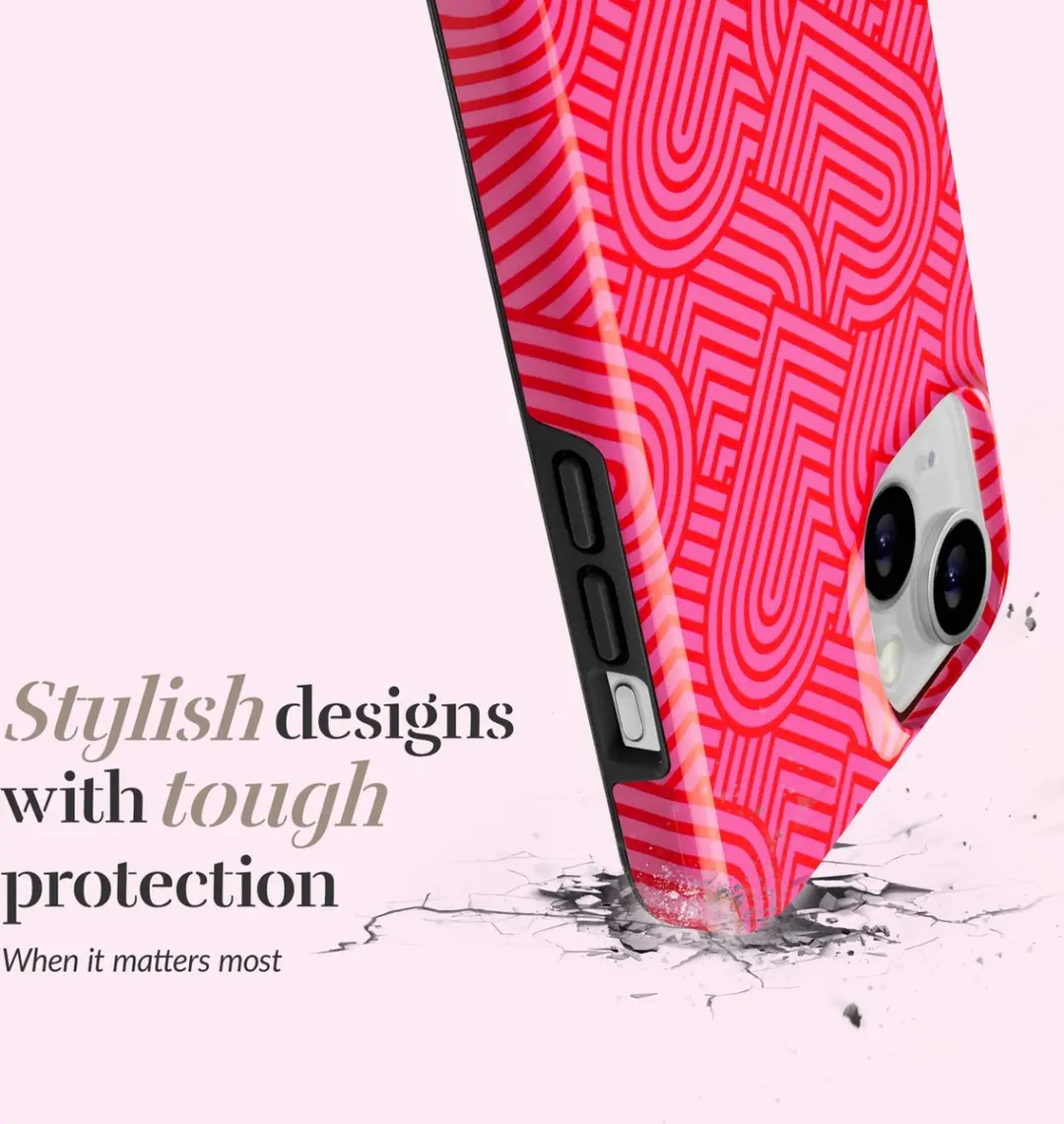 Mobilize MIO MagSafe iPhone 15 Plus Hoesje - Roze