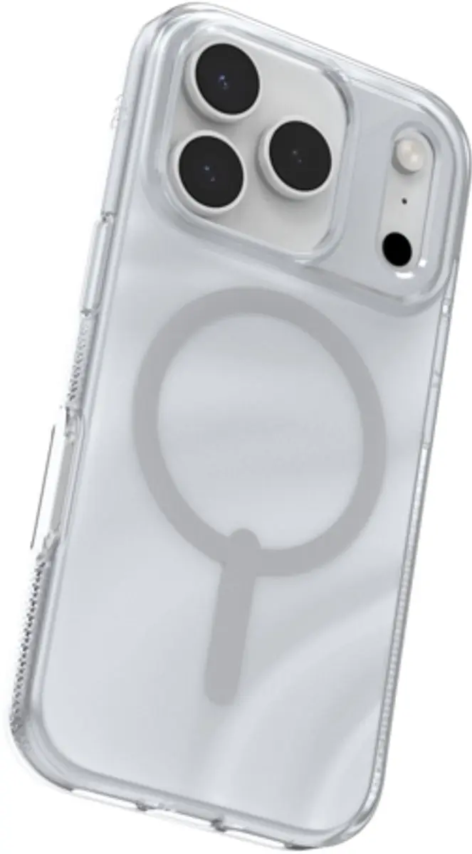 ZAGG Milan Snap Hoesje iPhone 17 Pro - 702318994 - MagSafe - Glitter Grijs