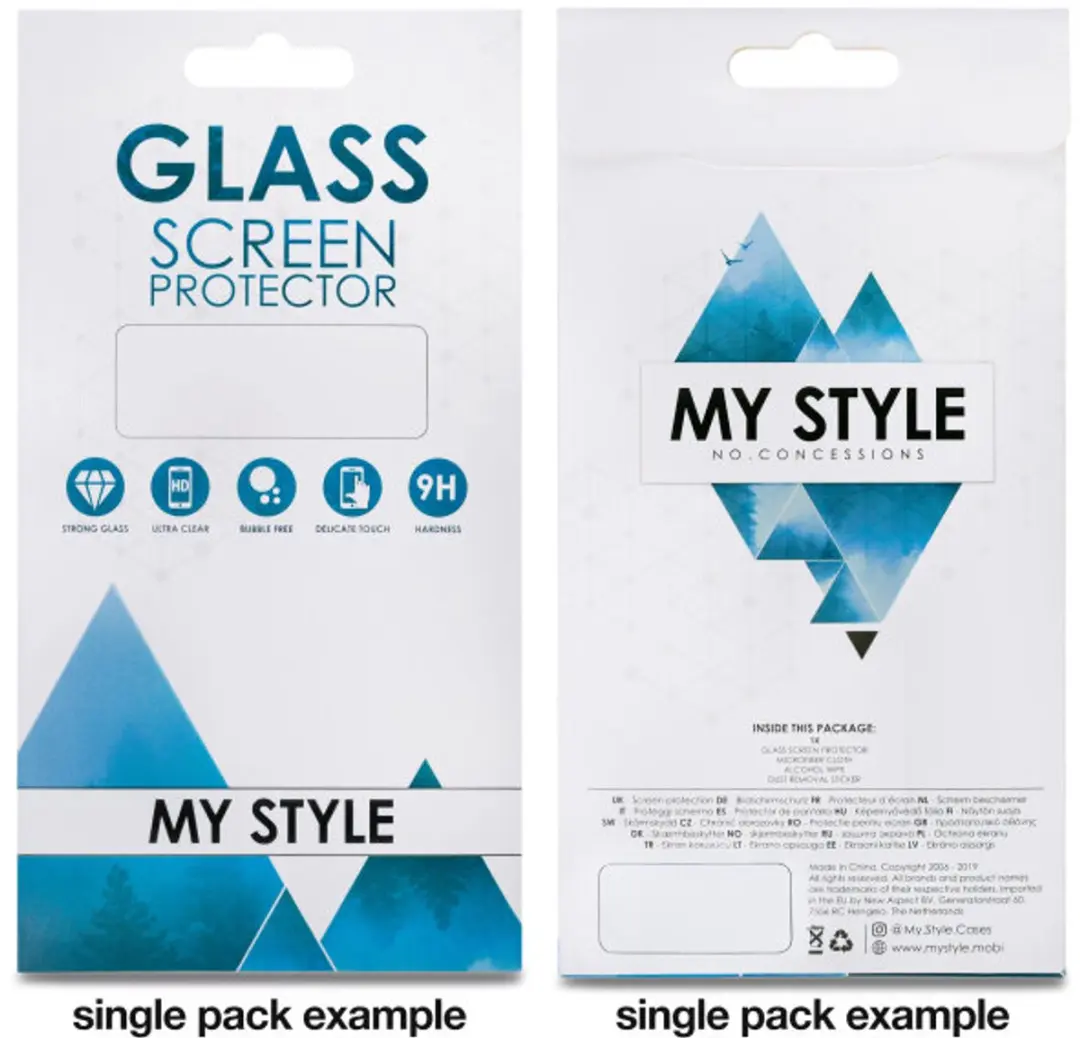 My Style Tempered Glass Screenprotector Samsung Galaxy A23 - 10 Stuks