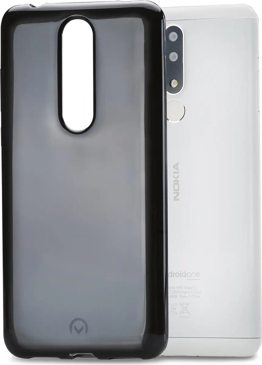Mobilize Nokia 3.1 Plus Telefoonhoesje MOB-GCB-NOK31PLUS - Zwart