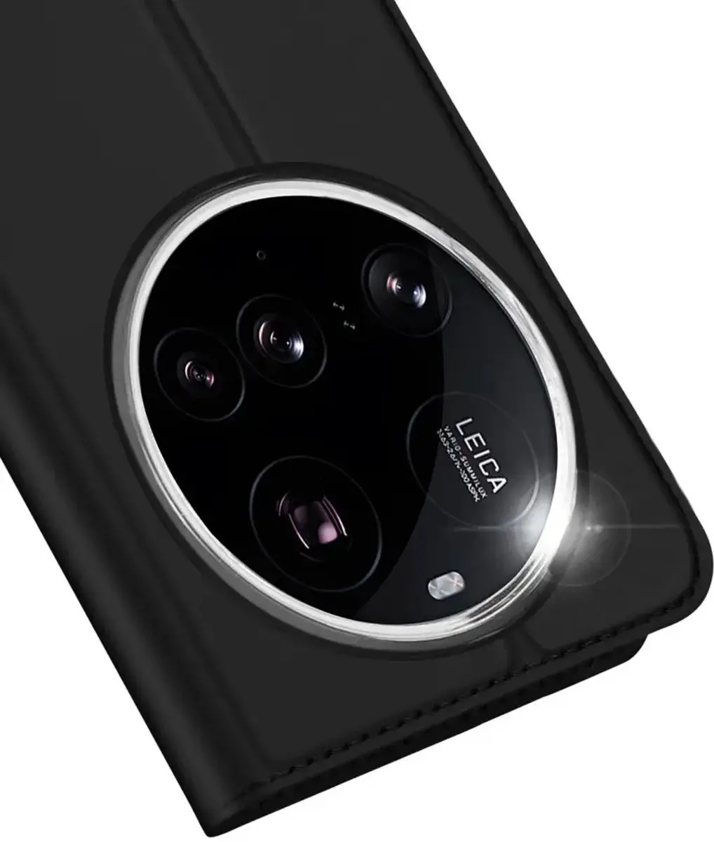 Dux Ducis Telefoonhoesje Xiaomi 15 Ultra Skin Pro Book Case - Zwart