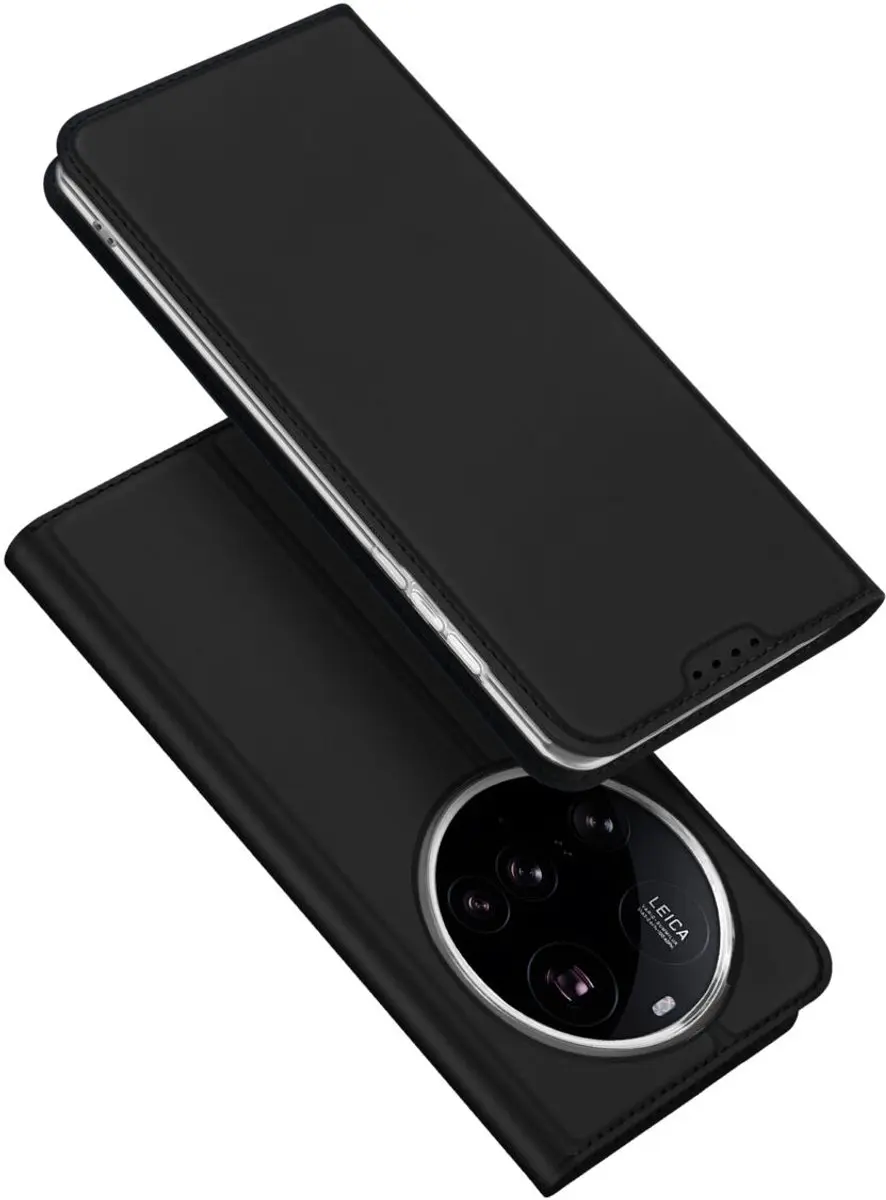 Dux Ducis Telefoonhoesje Xiaomi 15 Ultra Skin Pro Book Case - Zwart