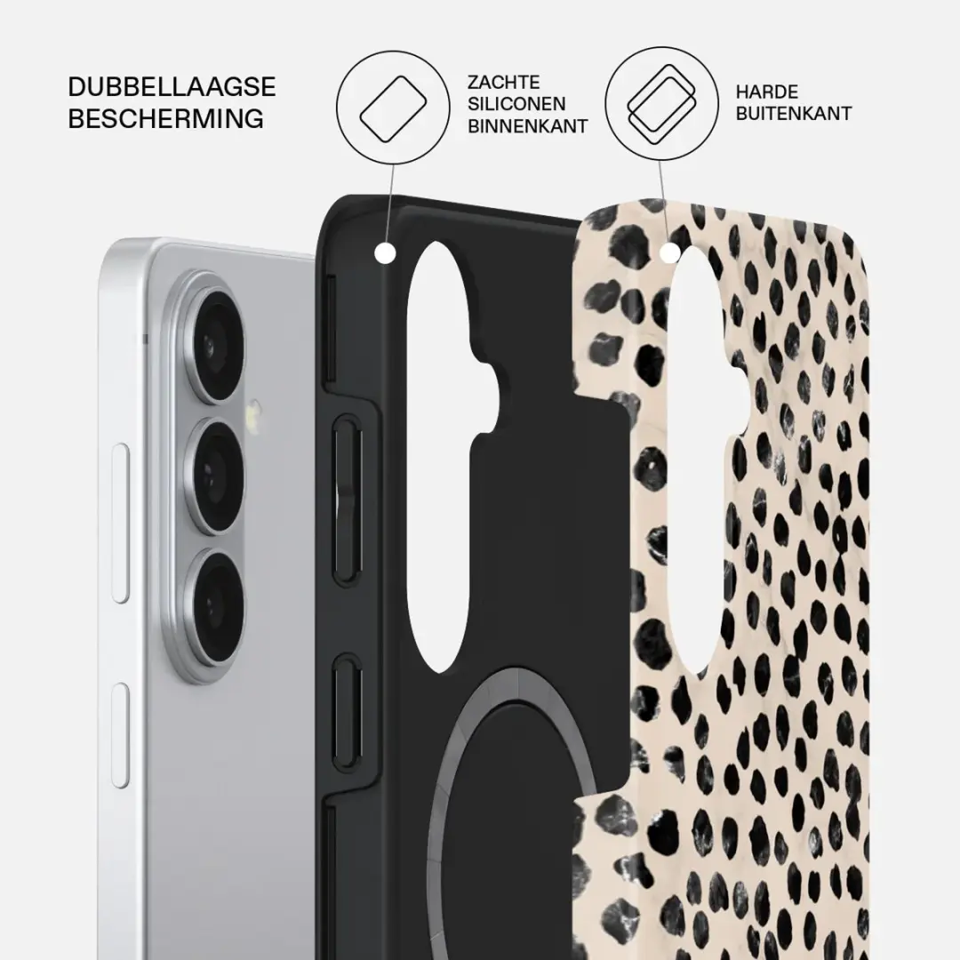 Burga Tough MagSafe Hoesje - Samsung Galaxy S26 - Bruin