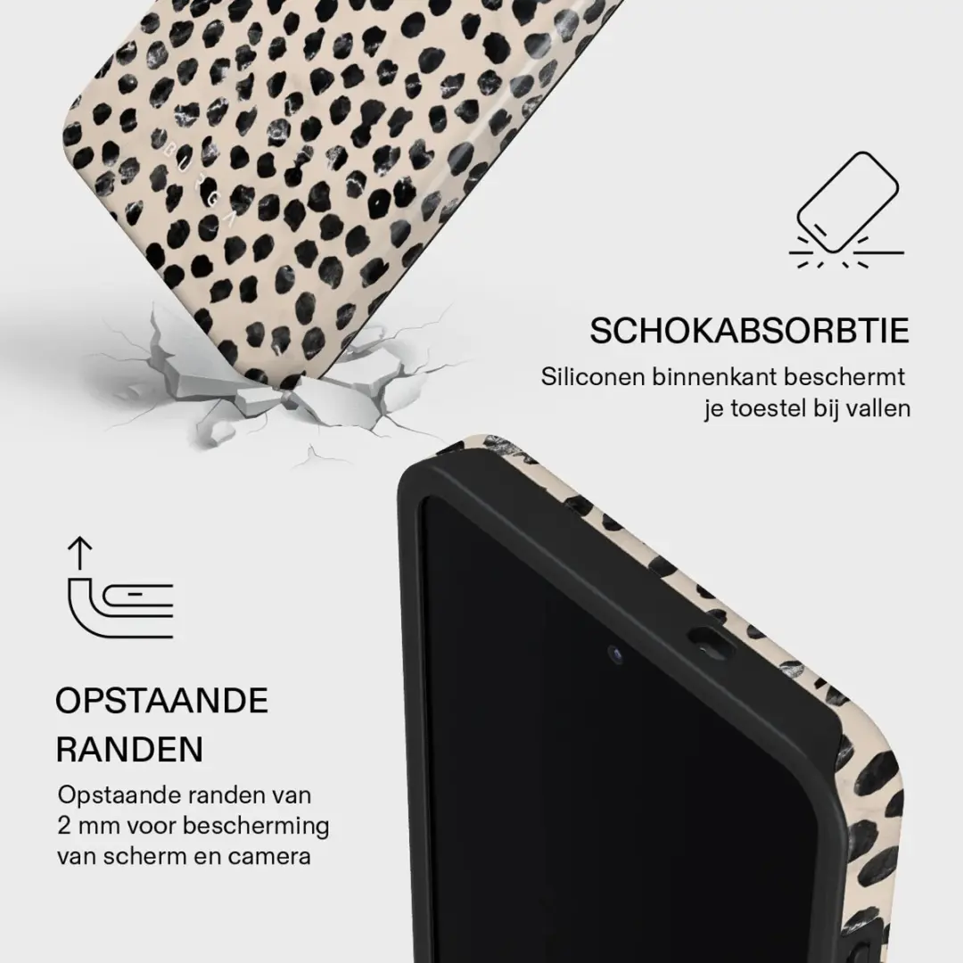 Burga Tough MagSafe Hoesje - Samsung Galaxy S26 - Bruin