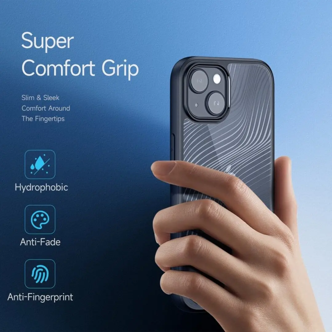 Dux Ducis Aimo Series iPhone 15 Hoesje - Zwart