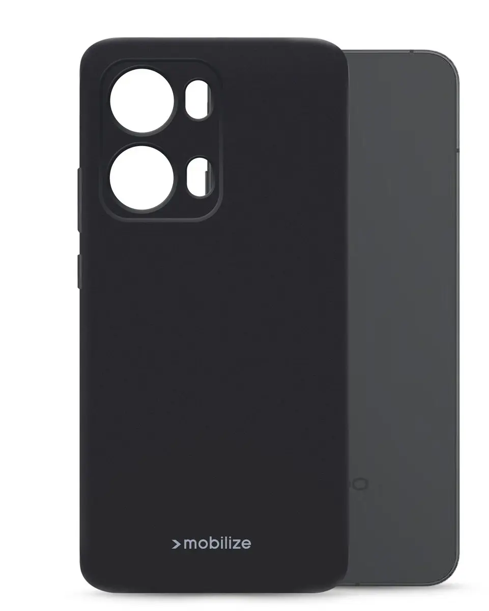 Mobilize Reno 13 Pro TPU Hoesje - Zwart - MOB-RGCMB-RENO13PRO5G