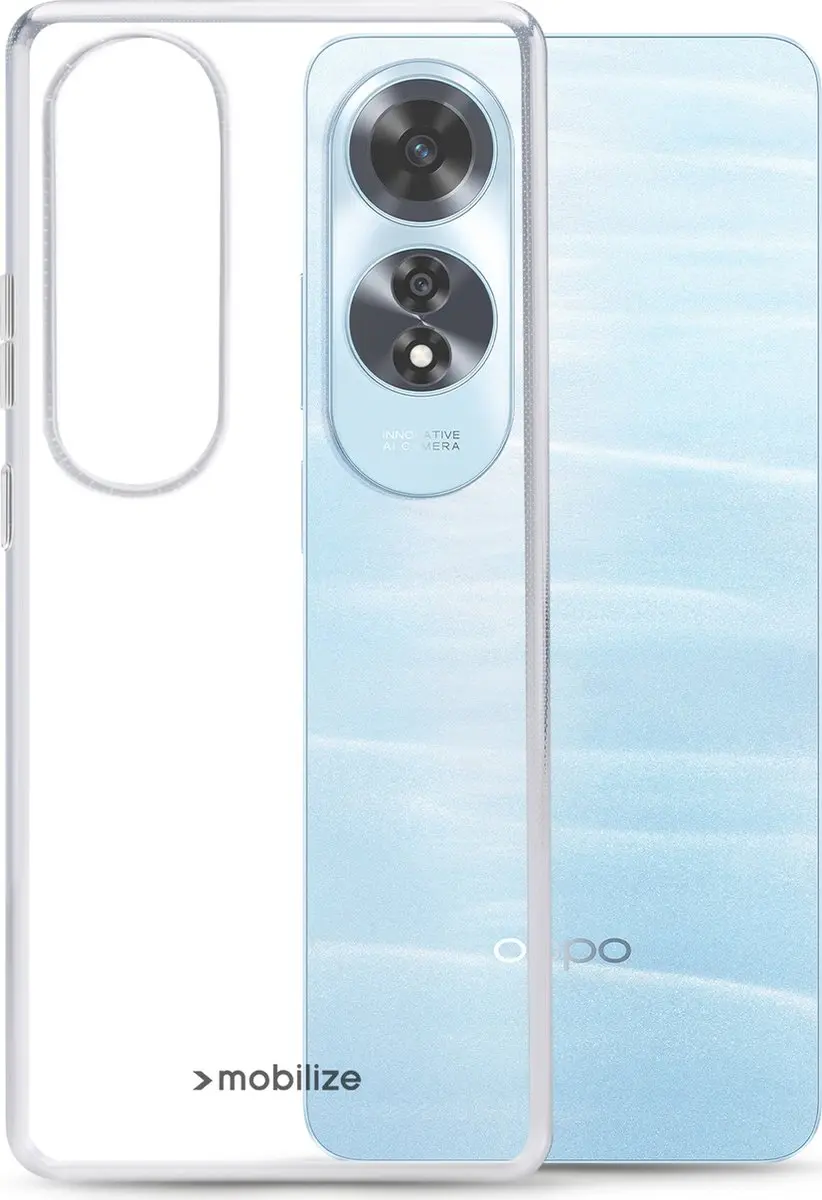 Mobilize MOB-GCC-A60 Telefoonhoesje - Oppo A60 - Transparant