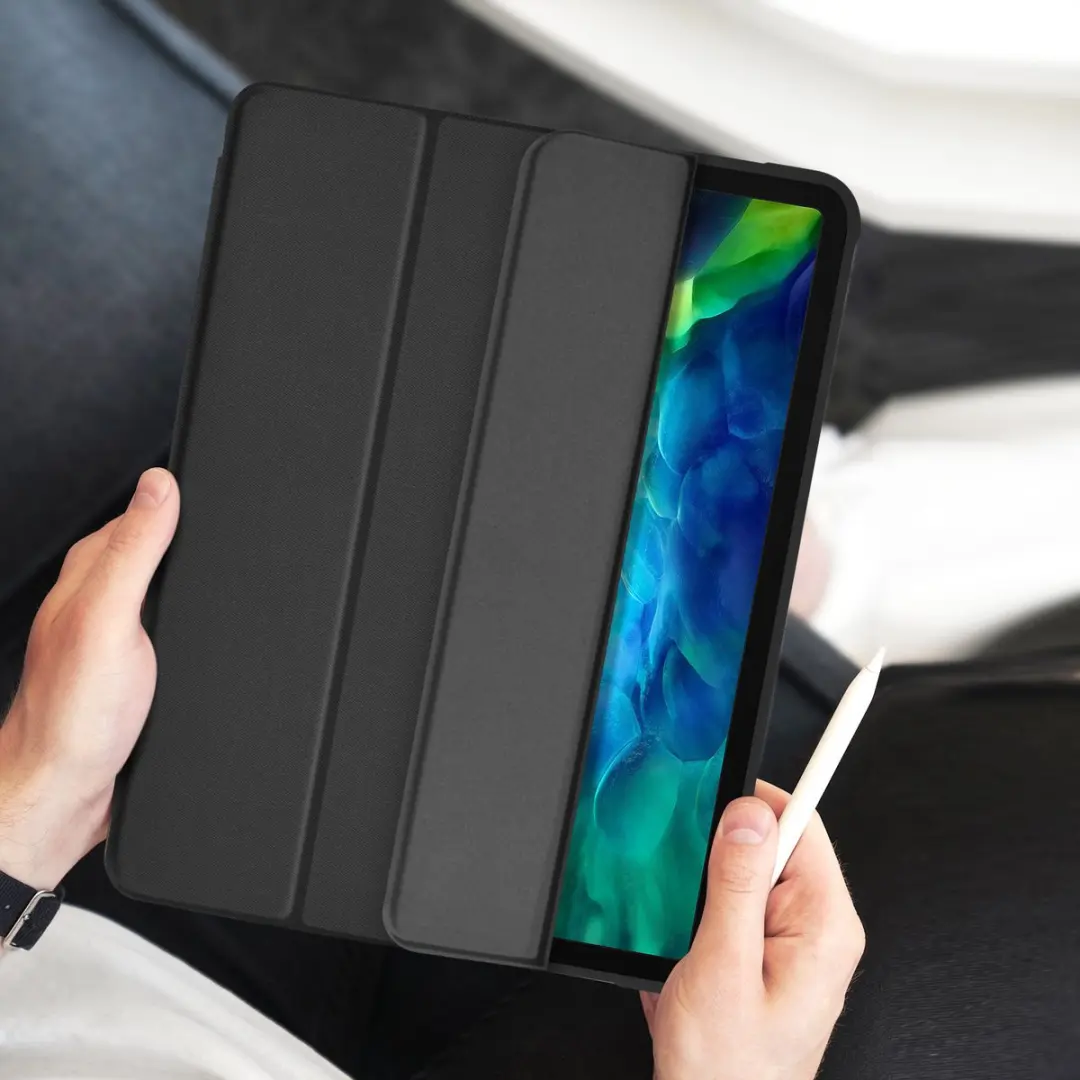 Dux Ducis Folio-hoes iPad Pro 11/2022/Air 2020 - Zwart - FOLIO-DUX-BK-A2228