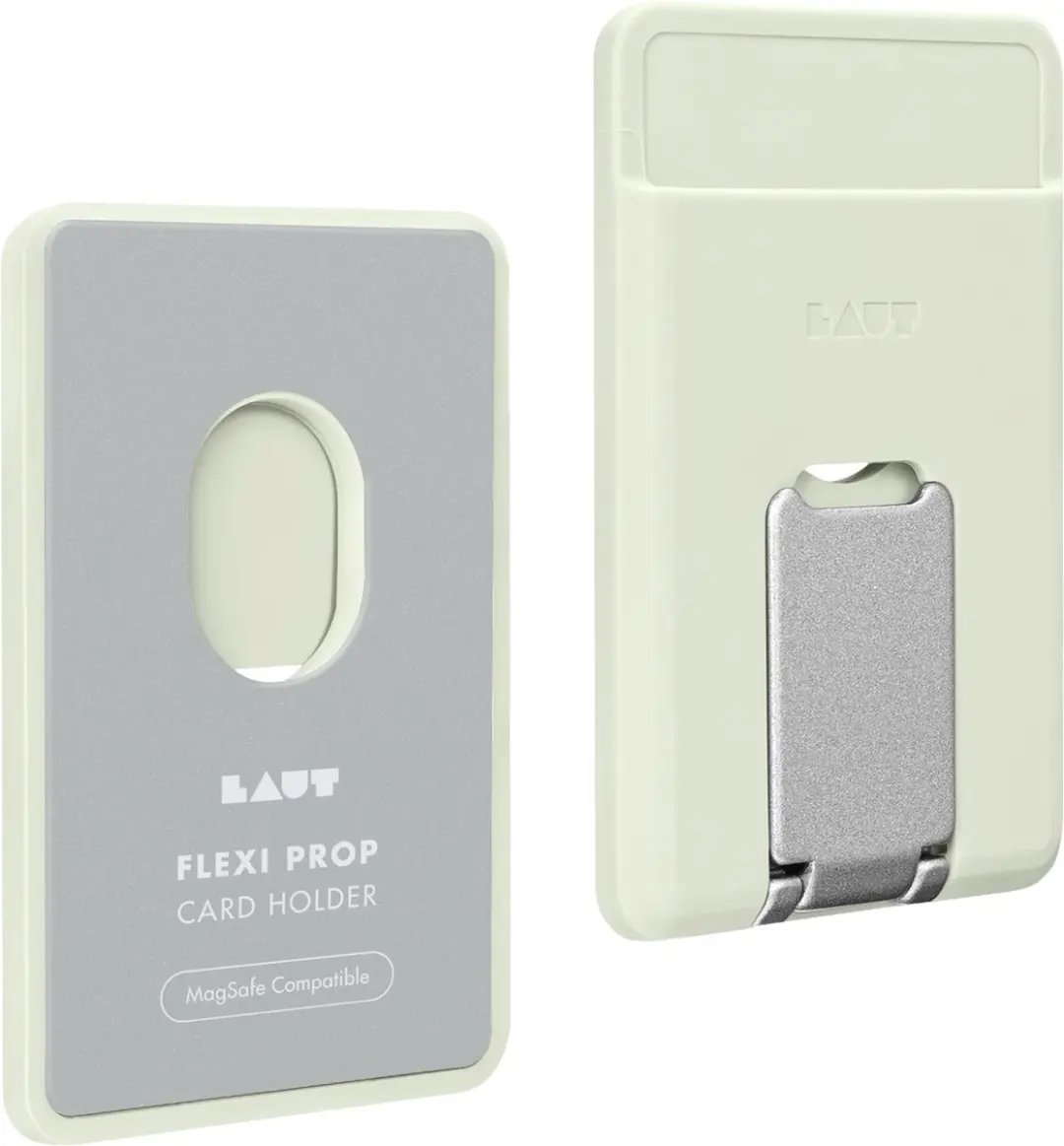 Laut MagSafe Wallet Geel - 2 Pasjes