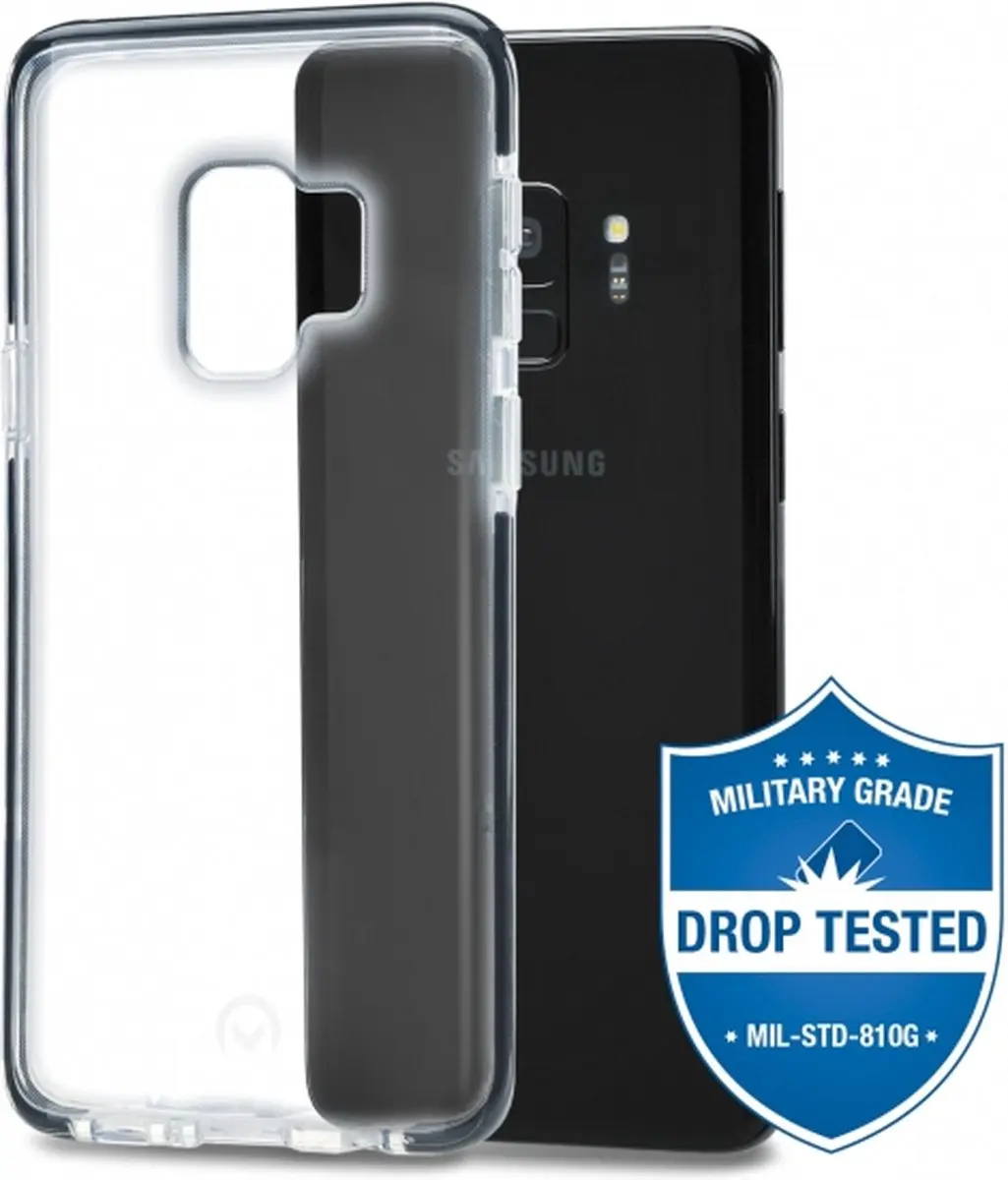 Mobilize Shatterproof Hoesje Samsung Galaxy S9 - MOB-SCB-GALS9 - Transparant/Zwart - afbeelding 6 van 6