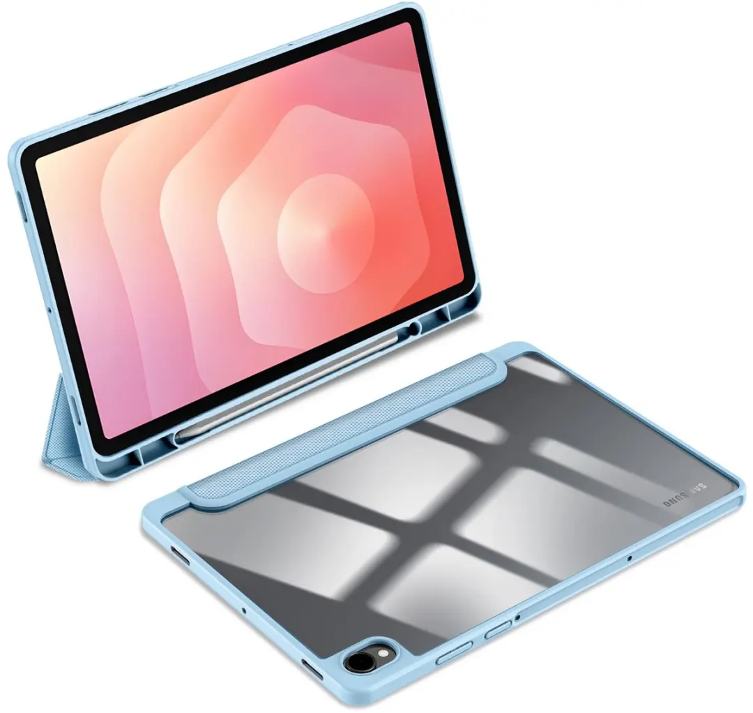 Dux Ducis Samsung Galaxy Tab S11 Tablethoes - Toby Tri-Fold Blauw