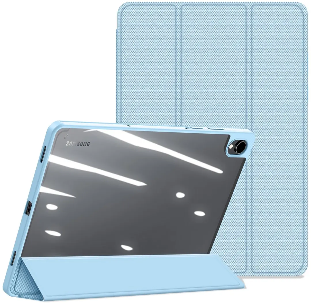Dux Ducis Samsung Galaxy Tab S11 Tablethoes - Toby Tri-Fold Blauw
