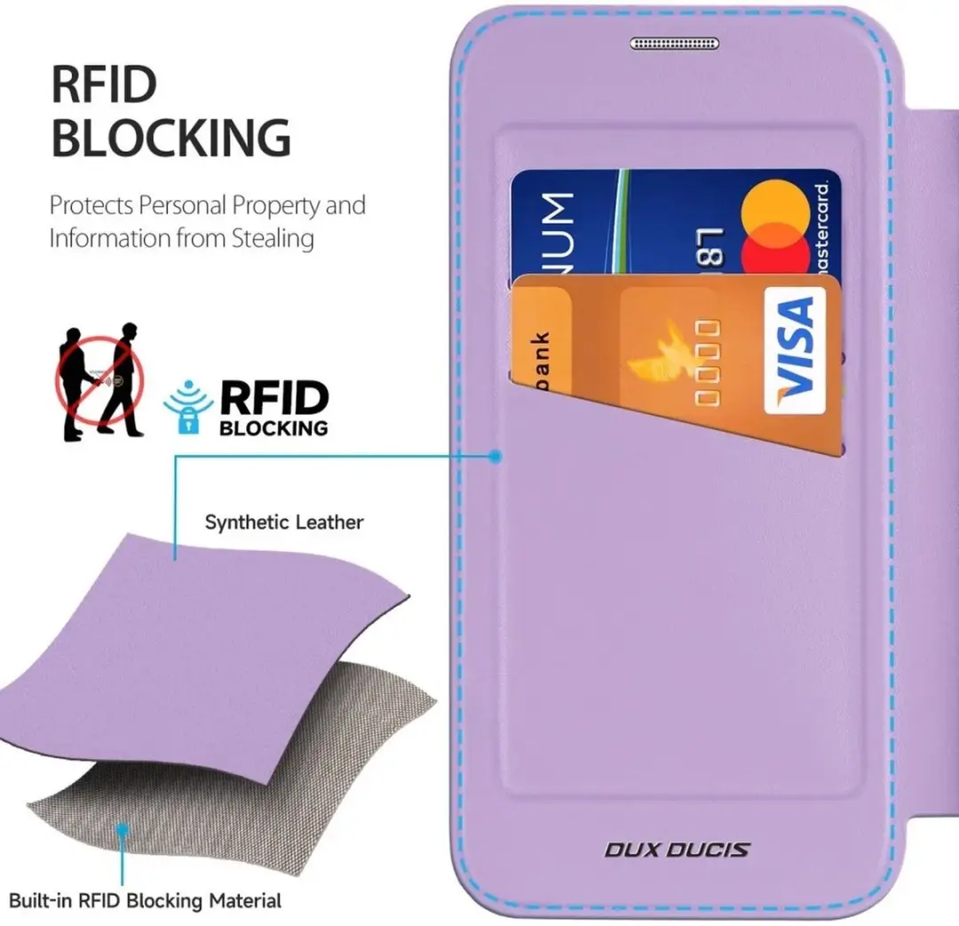 Dux Ducis Skin X Pro Hoesje Samsung Galaxy S25 Plus - Transparant Paars