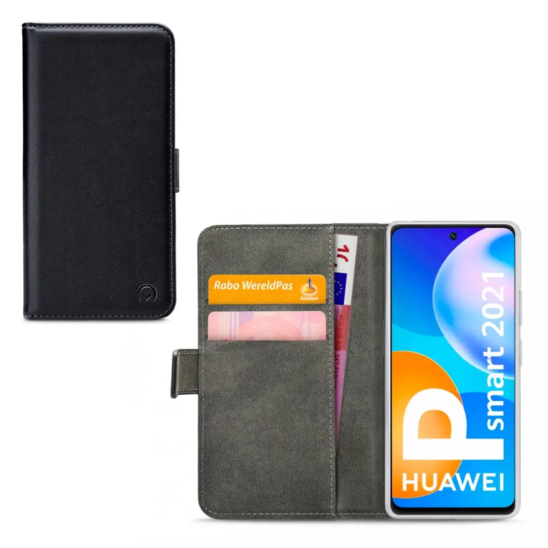 Mobilize Classic Gelly Wallet Bookcase Huawei P Smart 2021 - Zwart