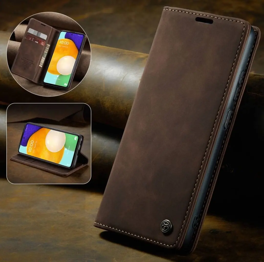 Caseme 013 Book Case Coffee - Samsung Galaxy A53