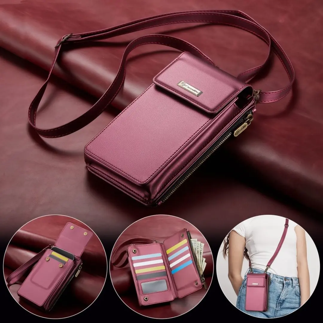 Caseme Me50 Crossbody Telefoontasje - Roze