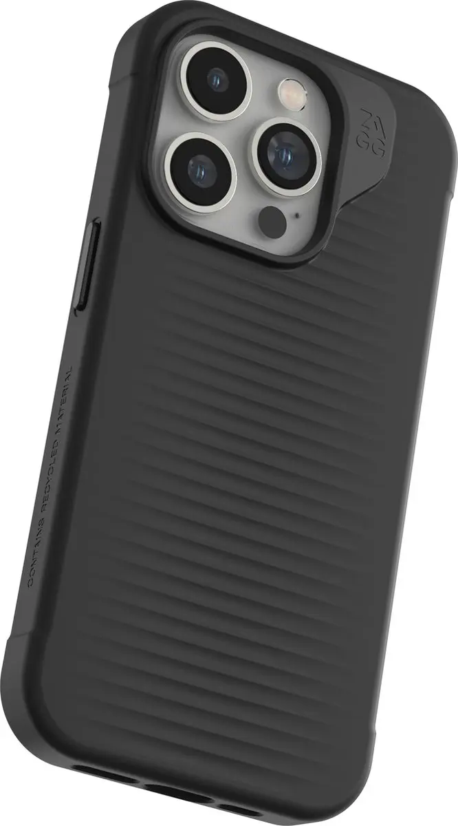 ZAGG Luxe Snap Hoesje iPhone 15 Pro 54677 - Zwart - afbeelding 6 van 6