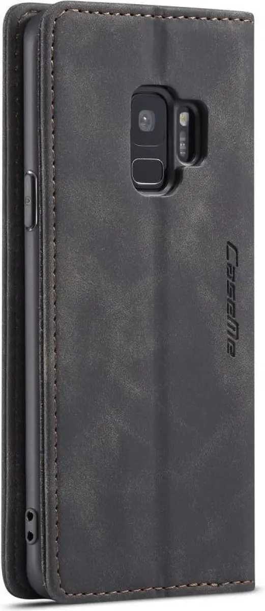 Caseme Book Case Samsung Galaxy S9 - 2 Pasjes - Zwart