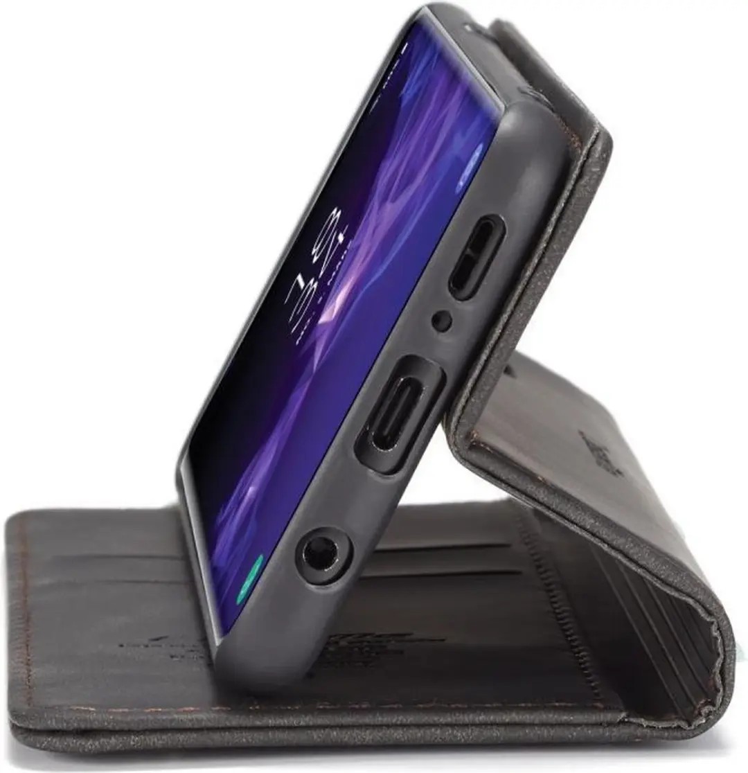 Caseme Book Case Samsung Galaxy S9 - 2 Pasjes - Zwart