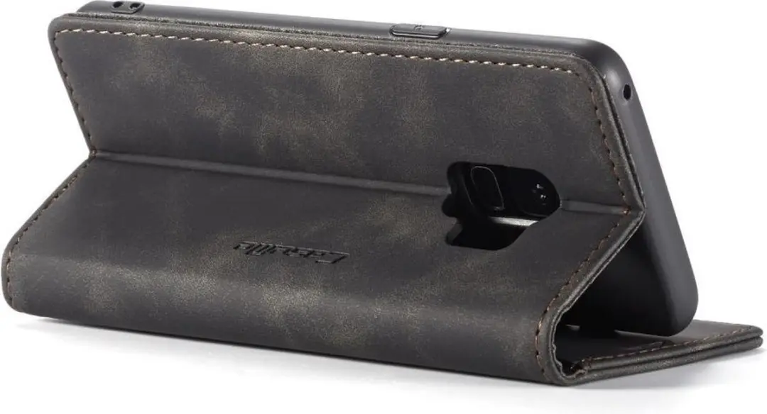 Caseme Book Case Samsung Galaxy S9 - 2 Pasjes - Zwart