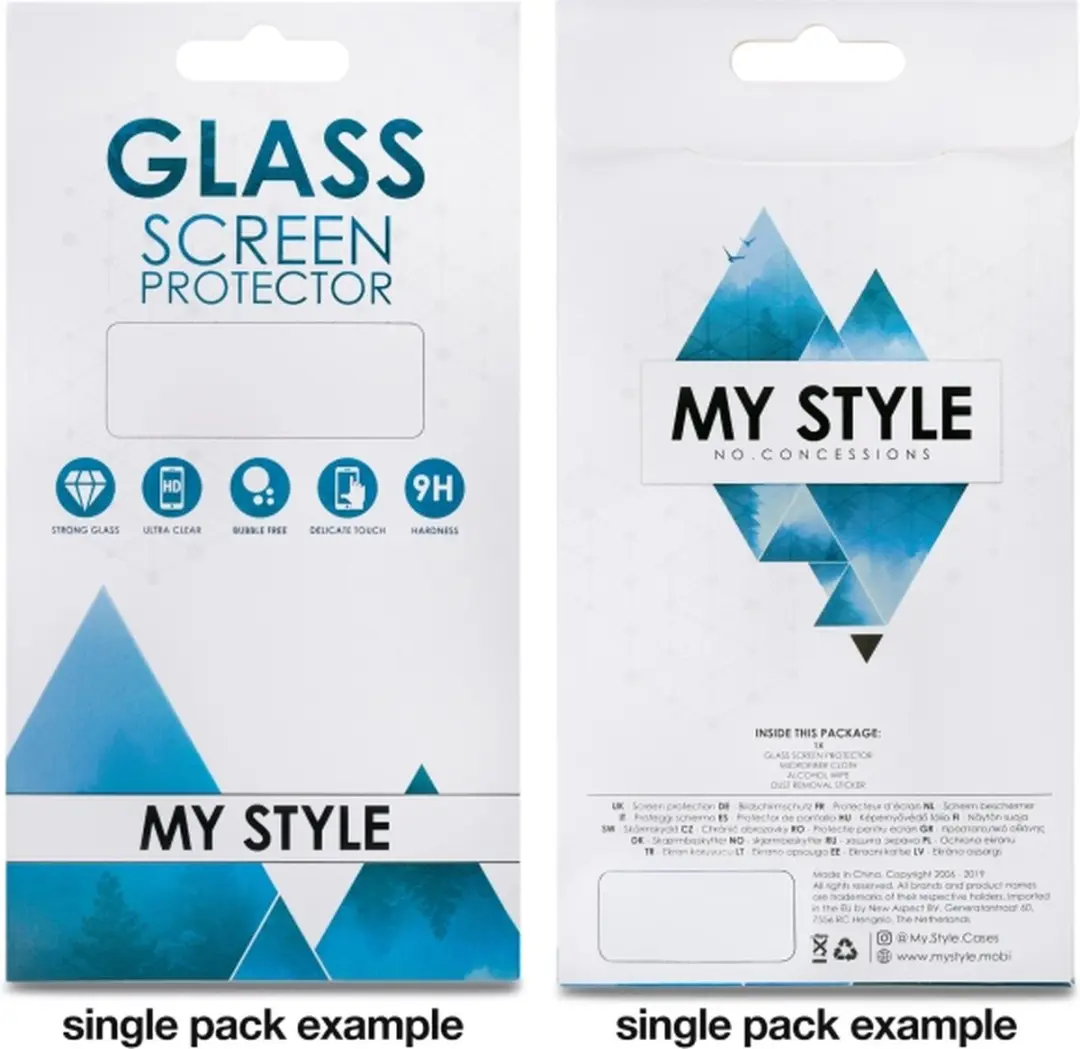 My Style Gehard Glas Screenprotector iPhone 14 Pro Max - 10 Stuks