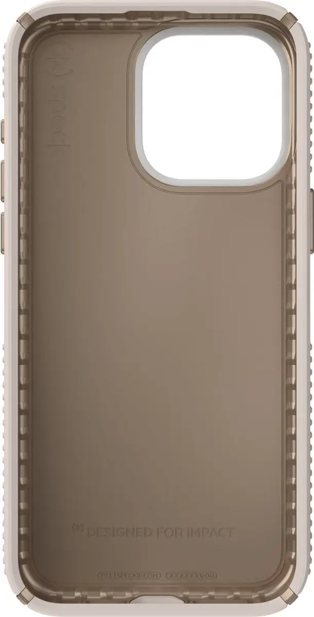 Speck Presidio2 Grip iPhone 15 Pro Max Hoesje - Beige/Geel - afbeelding 6 van 6