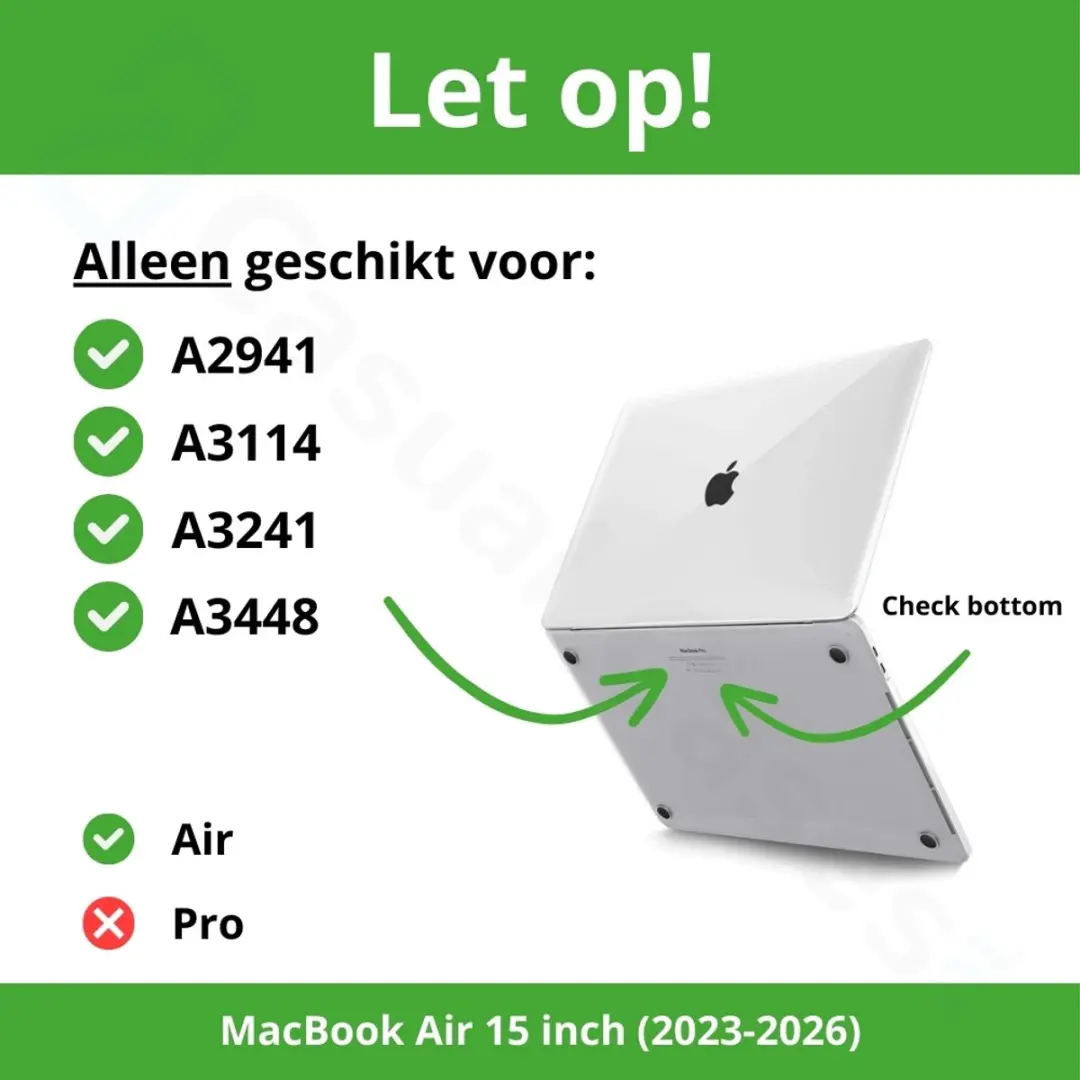 Dux Ducis Privacy Screenprotector 6934913007457 - MacBook Air 15.3