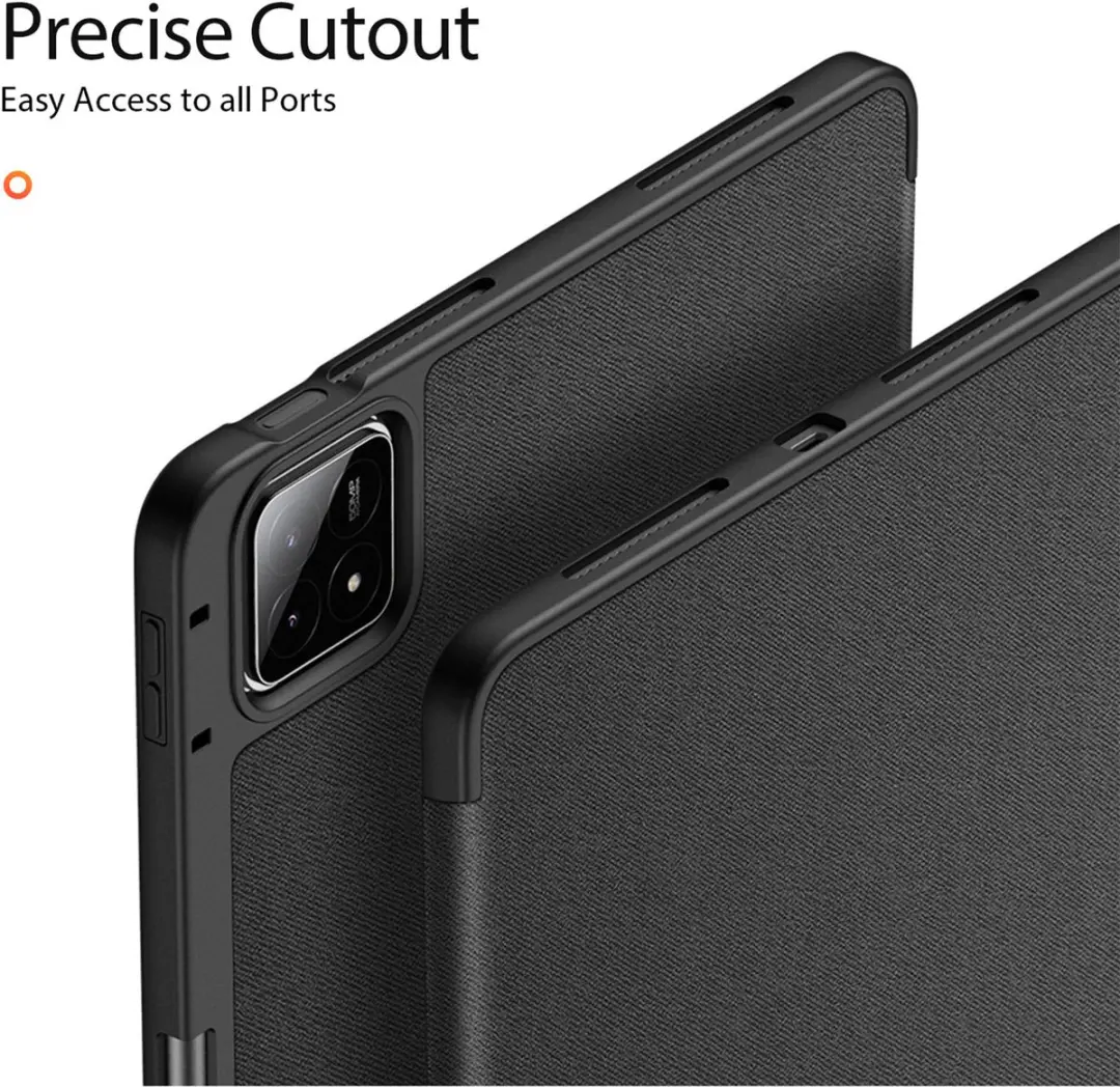 Dux Ducis Domo Tri-Fold Tablethoes Xiaomi Pad 6S Pro SH00075217 - Zwart