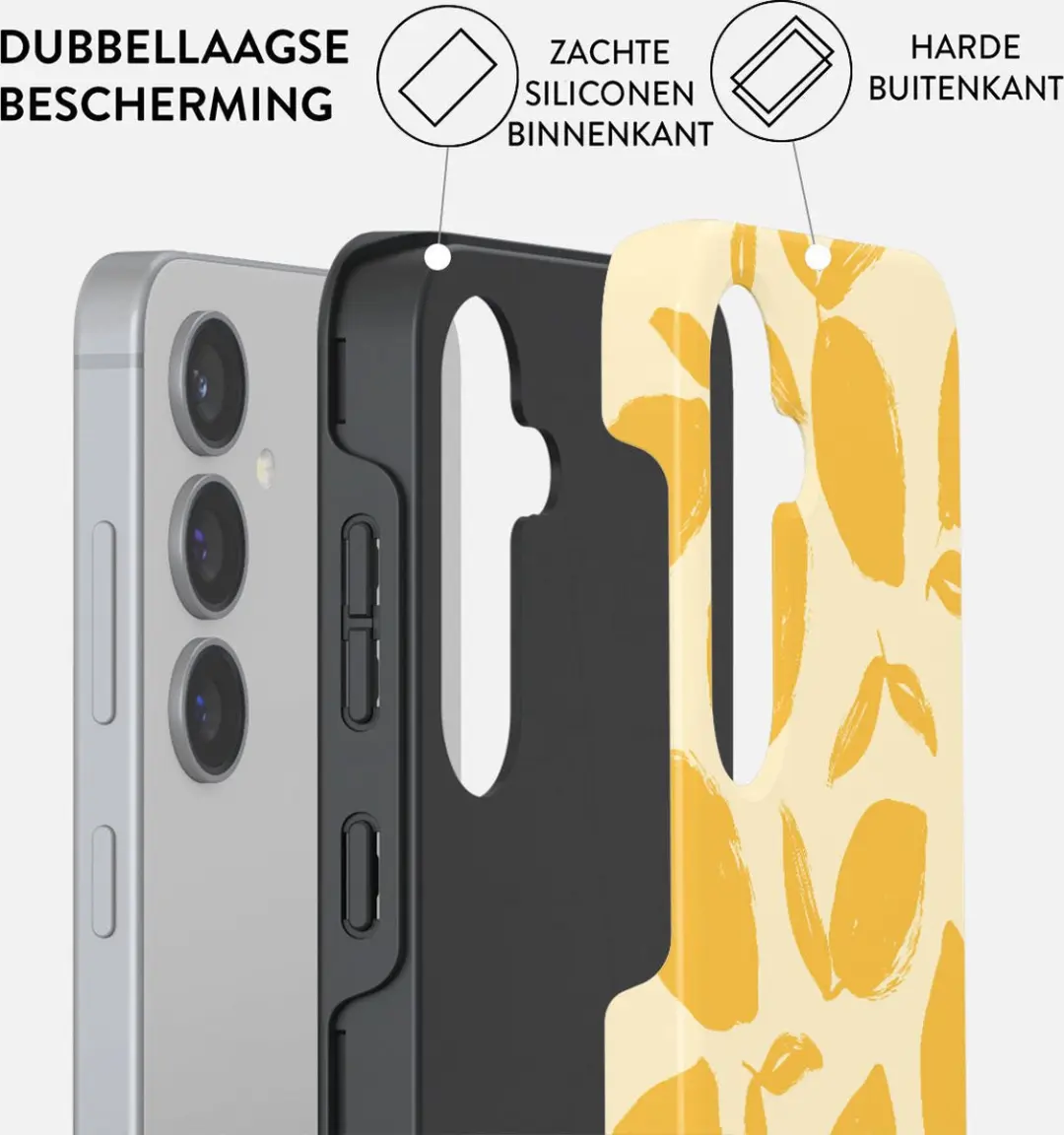 Burga Tough Case Samsung Galaxy S24 Lemon Tart