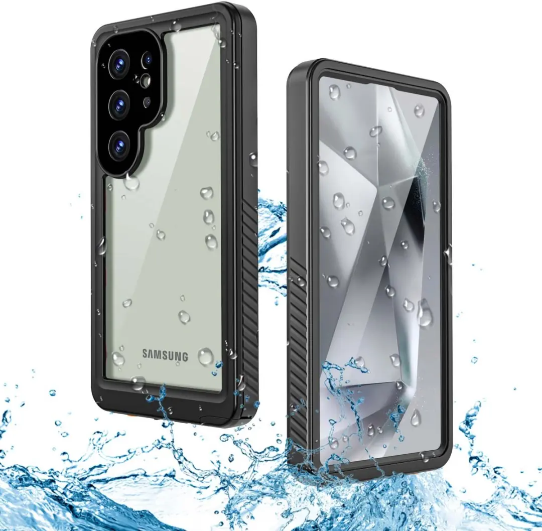 Redpepper Dot Plus SH00082074 Hoesje - Samsung Galaxy S25 Ultra - Waterproof - Zwart