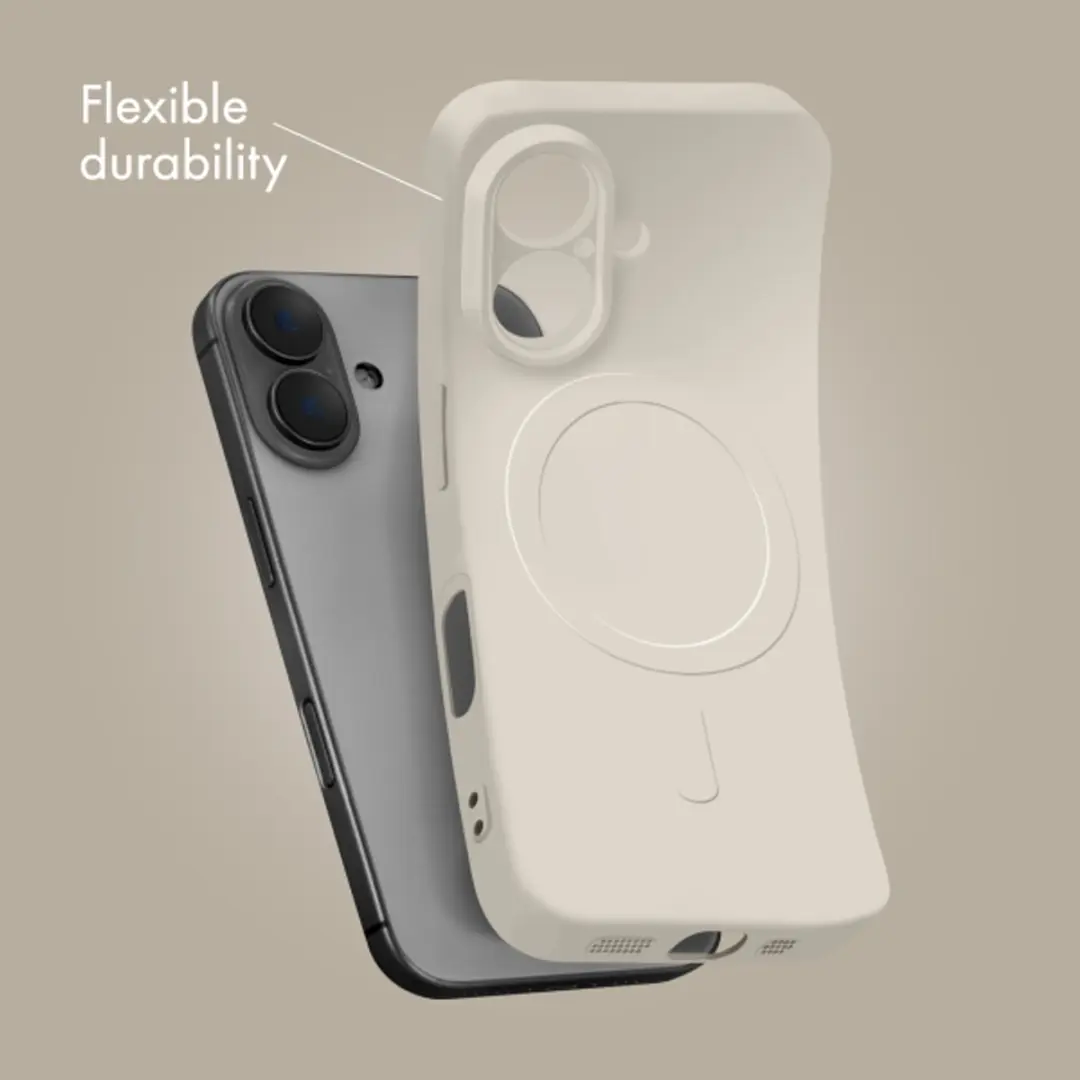 My Style iPhone 17 Pro MagSafe Hoesje - Antique White