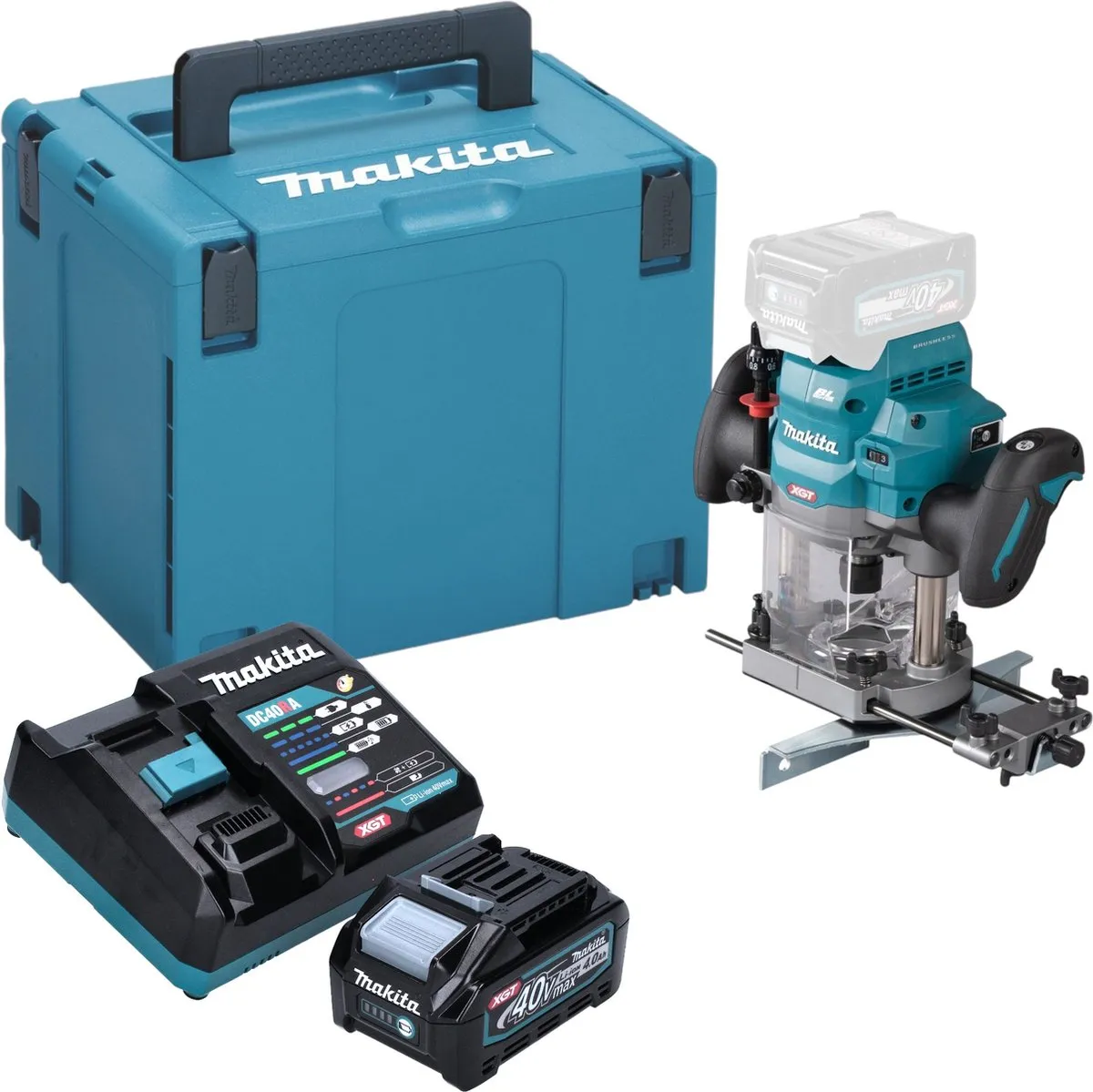Makita RP001GM101 Draadloze Bovenfrees 40V