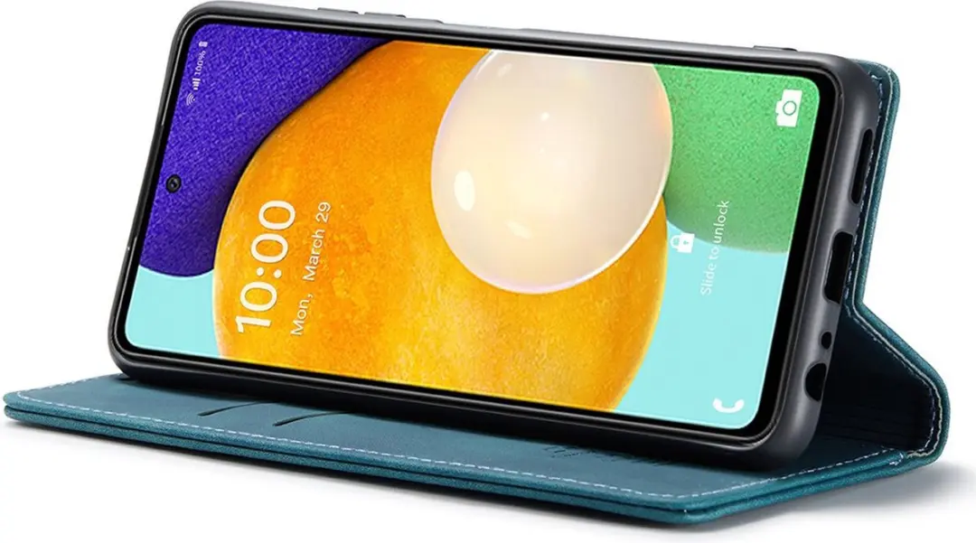 Caseme 013 Book Case Hoesje - Samsung Galaxy A53 - Blauw