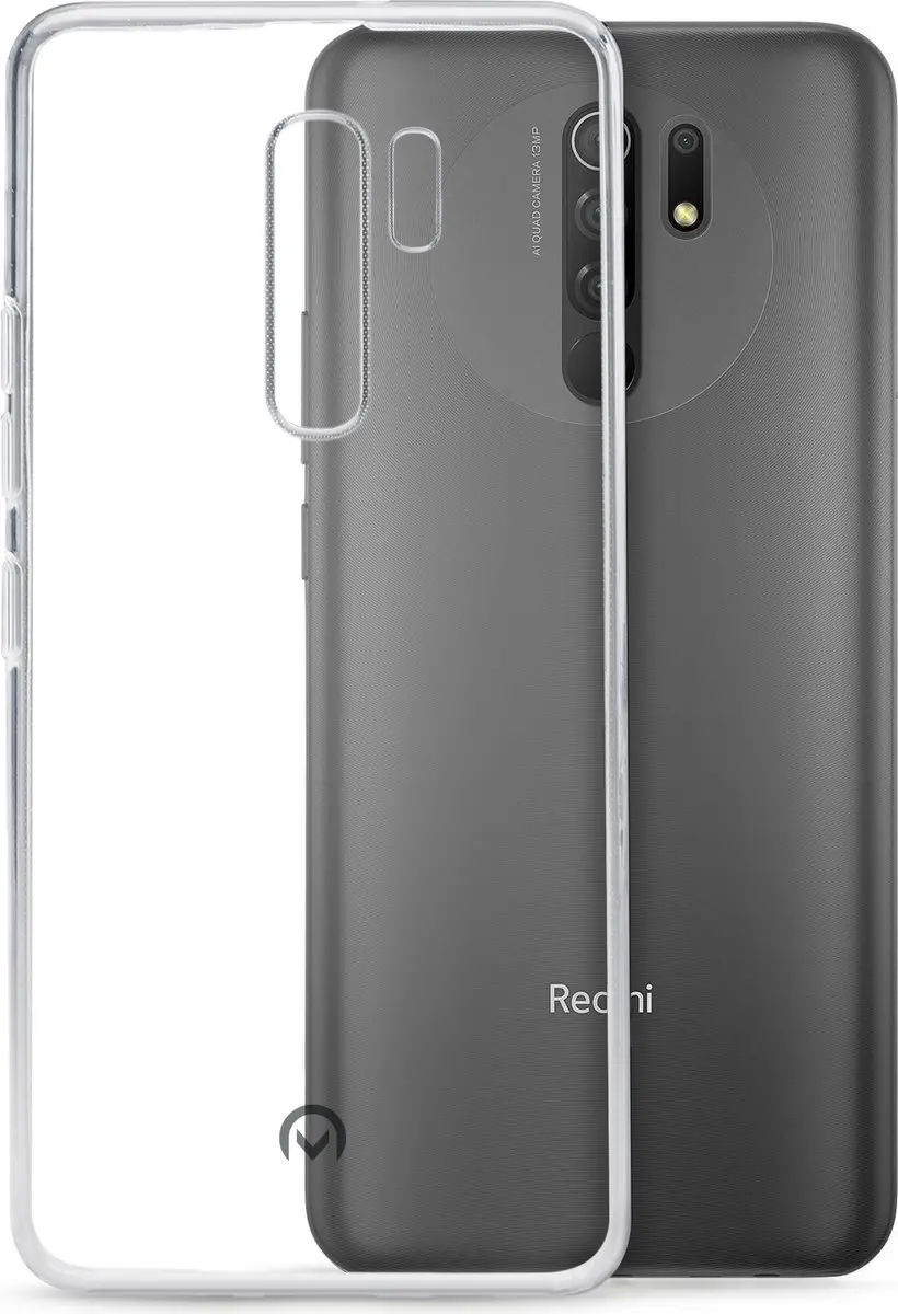 Mobilize MOB-GCC-REDMI9 Telefoonhoesje - Xiaomi Redmi 9 - Transparant