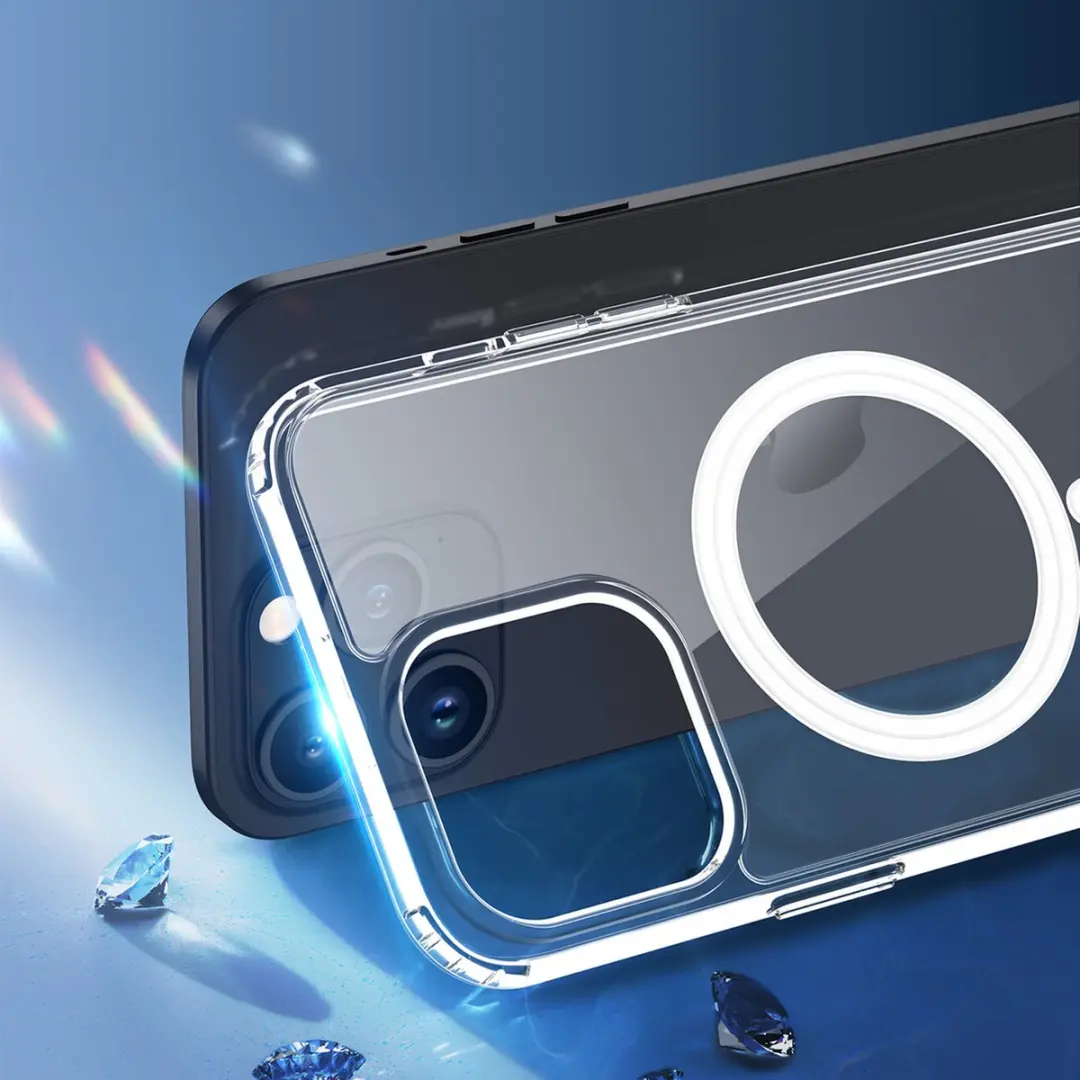 Dux Ducis Clin Mag Series iPhone 15 Pro Hoesje - Transparant - MPN 6934913025017