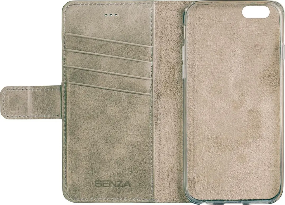 Senza Pure Series iPhone 6/6s Wallet Case Groen WALCS1002