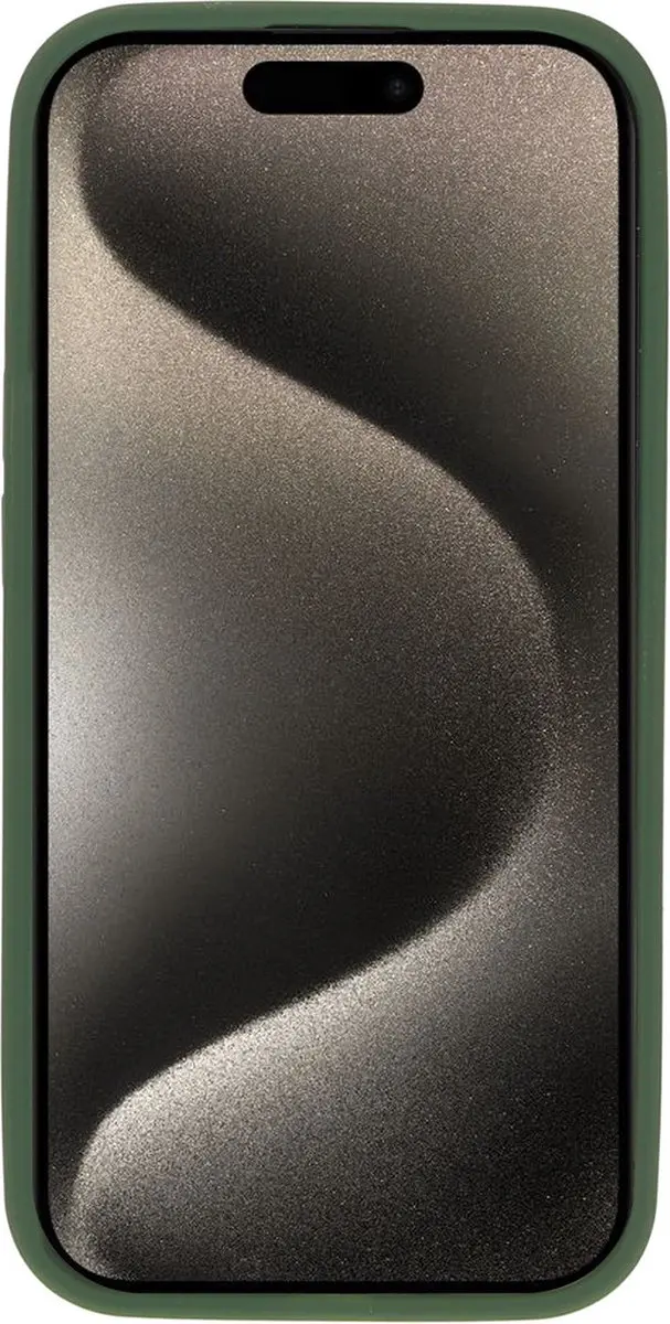 Mobiparts MP-124414 Hoesje iPhone 15 Pro - MagSafe - Groen