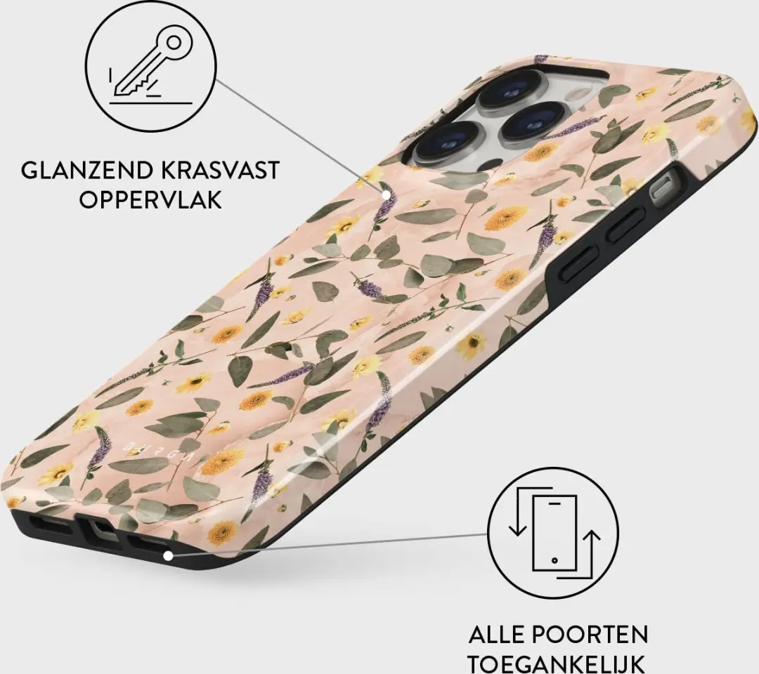 Burga Telefoonhoesje iPhone 14 Pro Max Sunday Brunch - Schokbestendig