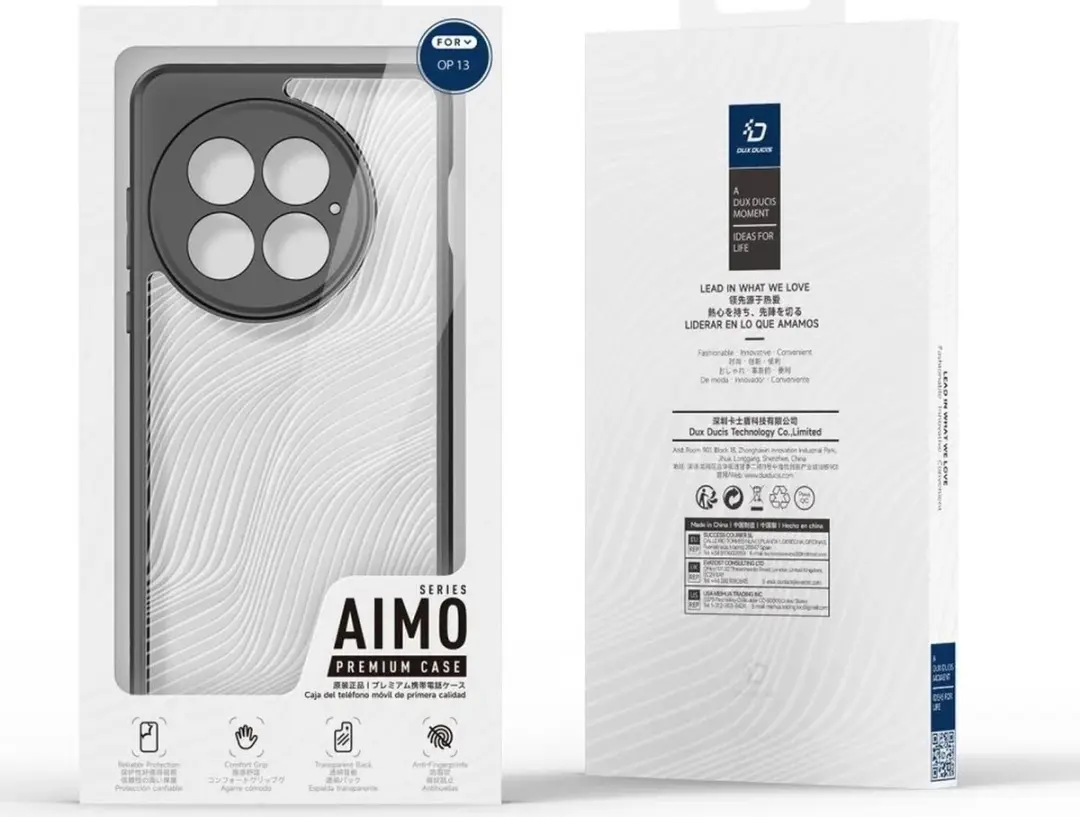 Dux Ducis Aimo Series Hoesje OnePlus 13 - Zwart - SH00081274