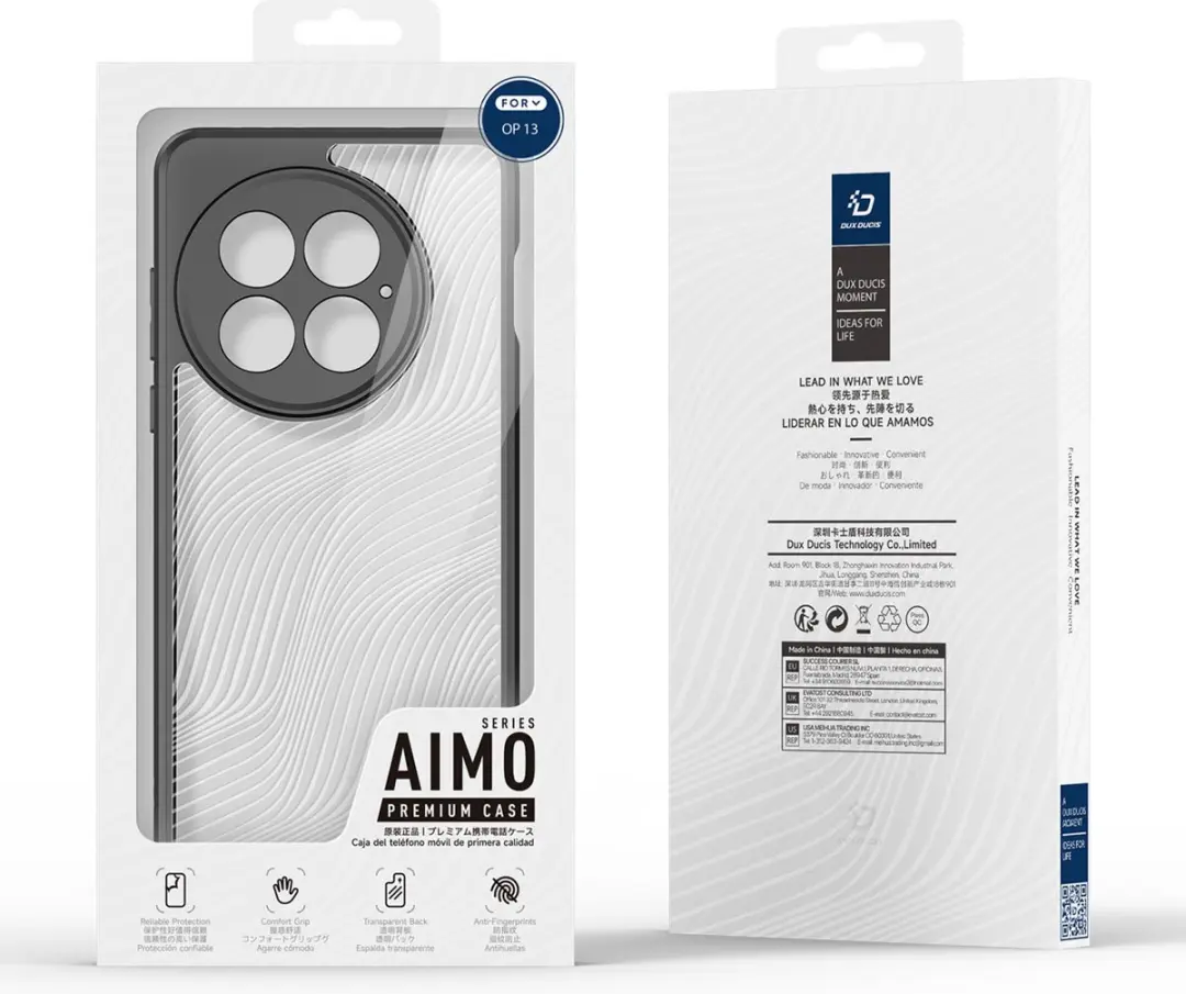 Dux Ducis Aimo Series Hoesje OnePlus 13 - Zwart - SH00081274