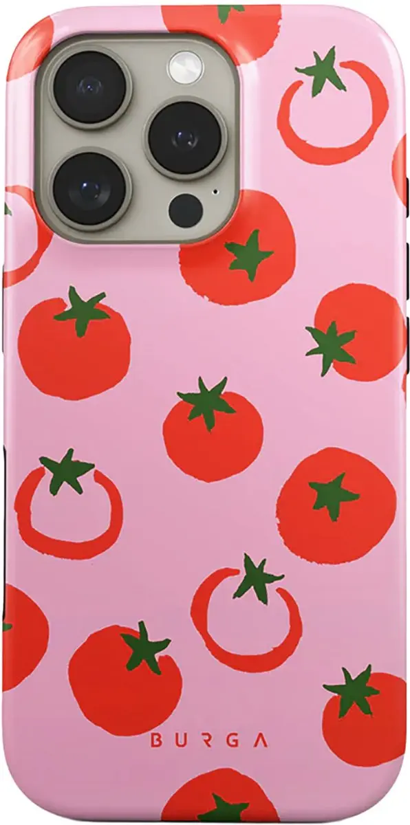 Burga Tough Dual Layer MagSafe Hoesje iPhone 16 Pro - Roze