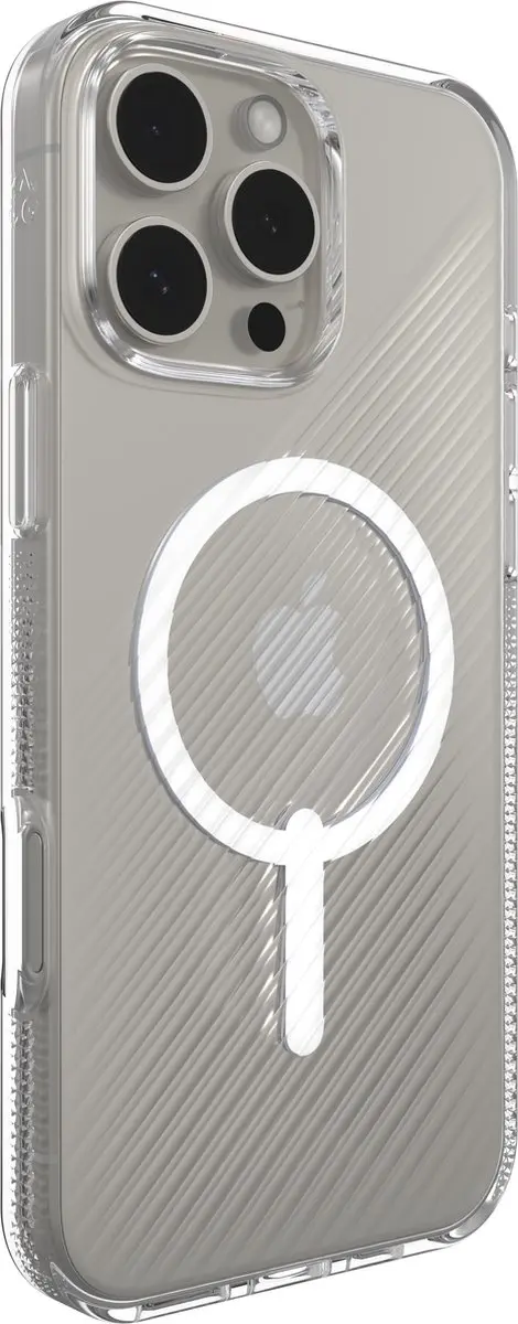 ZAGG Luxe Snap Mag iPhone 16 Pro Max Hoesje - 702315013 - Transparant